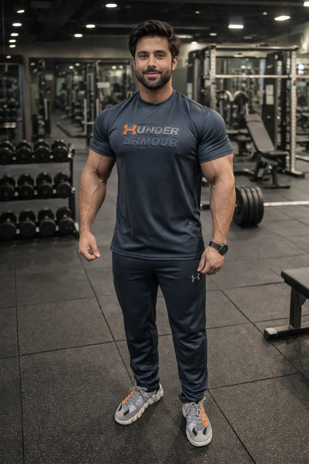 Under Armour - Under Armour Dri-Fit Tracksuit Gray