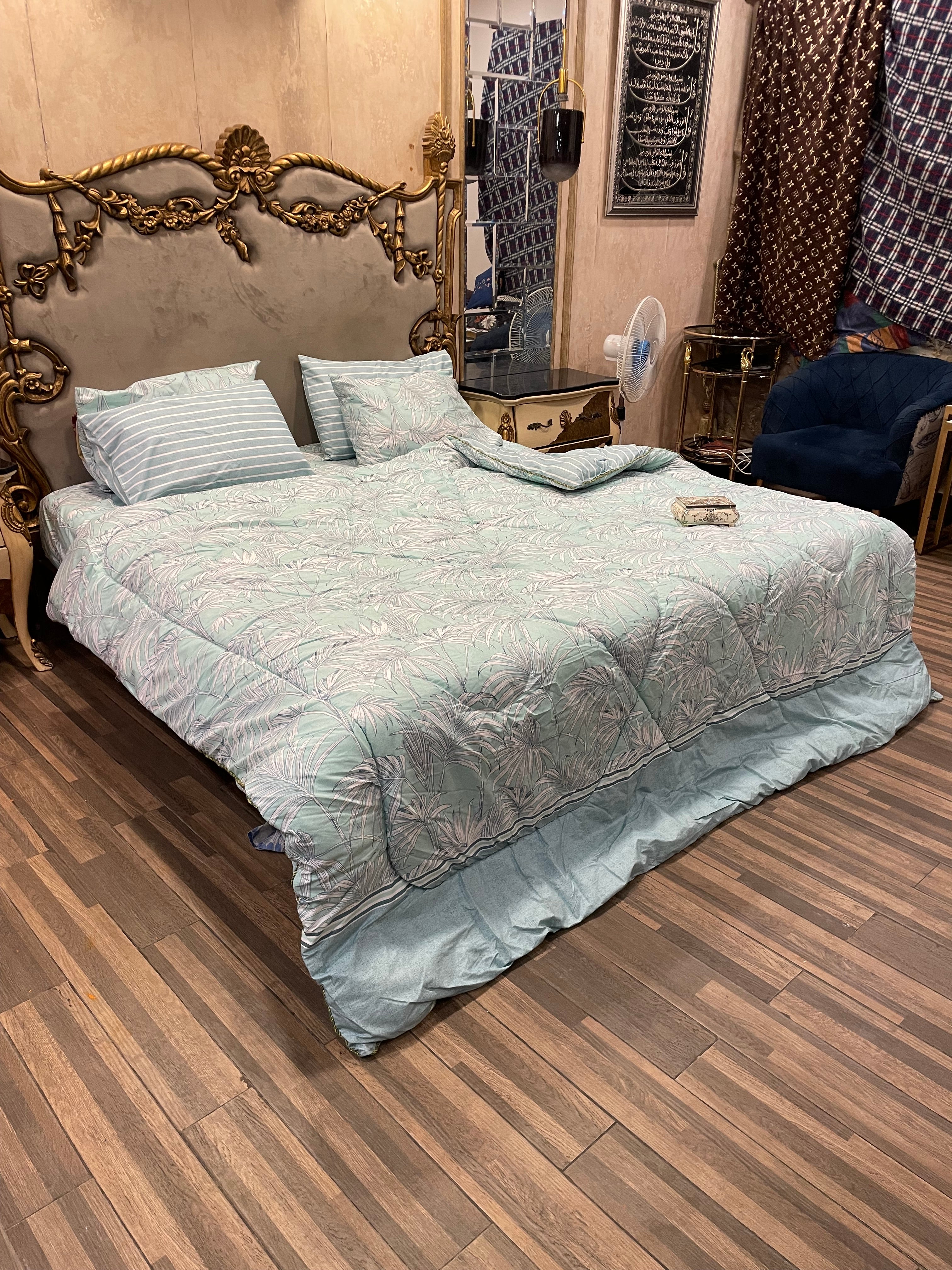 6️⃣ PC Pure Cotton RAZAI SET (Silconize polyester)