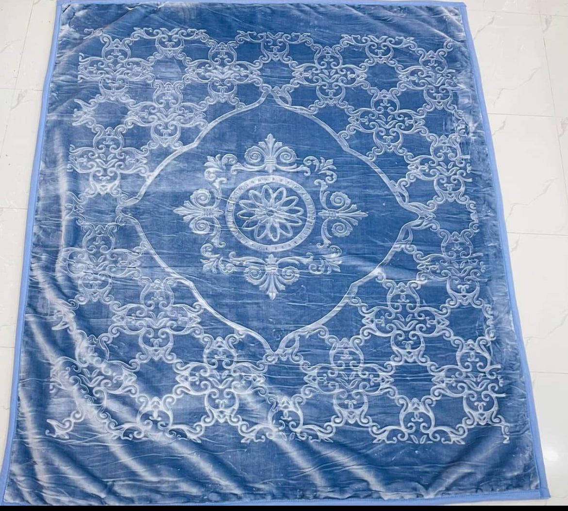Fancy Self Emboss Blanket/KAMBLE