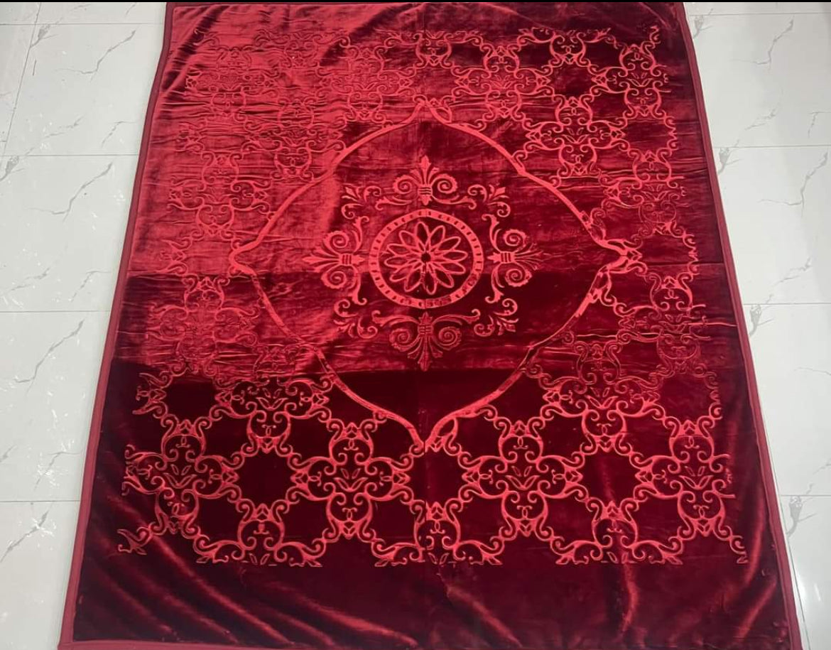 Fancy Self Emboss Blanket/KAMBLE