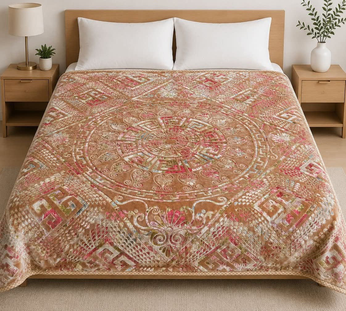 1️⃣ PC Versace BLANKET/KAMBLE Brown