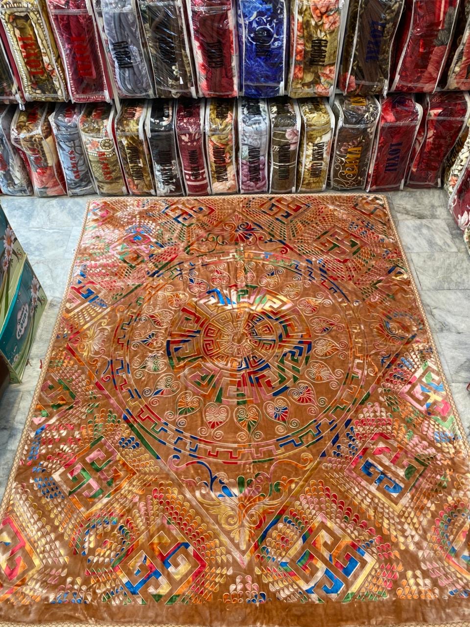1️⃣ PC Versace BLANKET/KAMBLE Brown