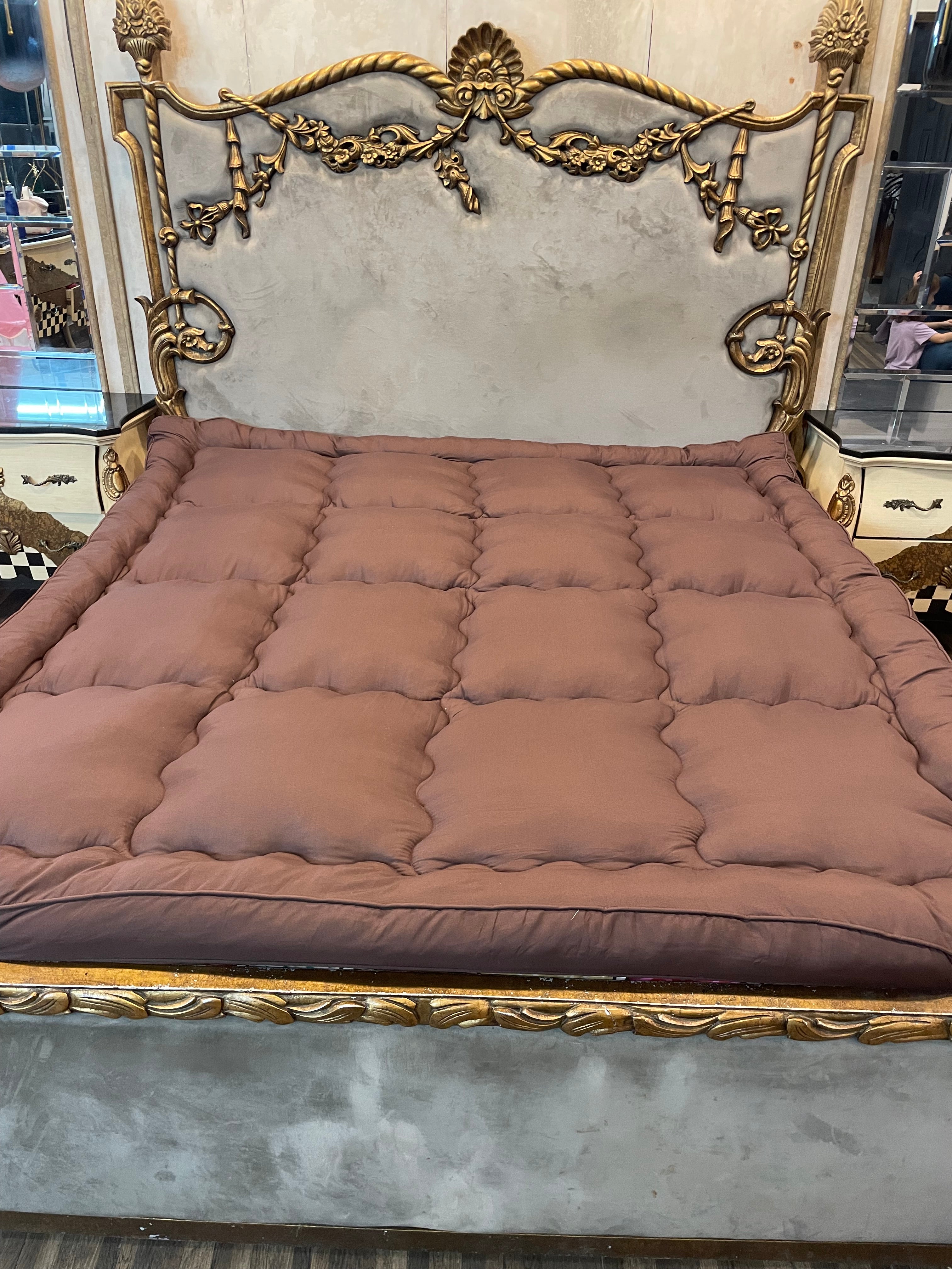 medicated Mattress Topper Brown