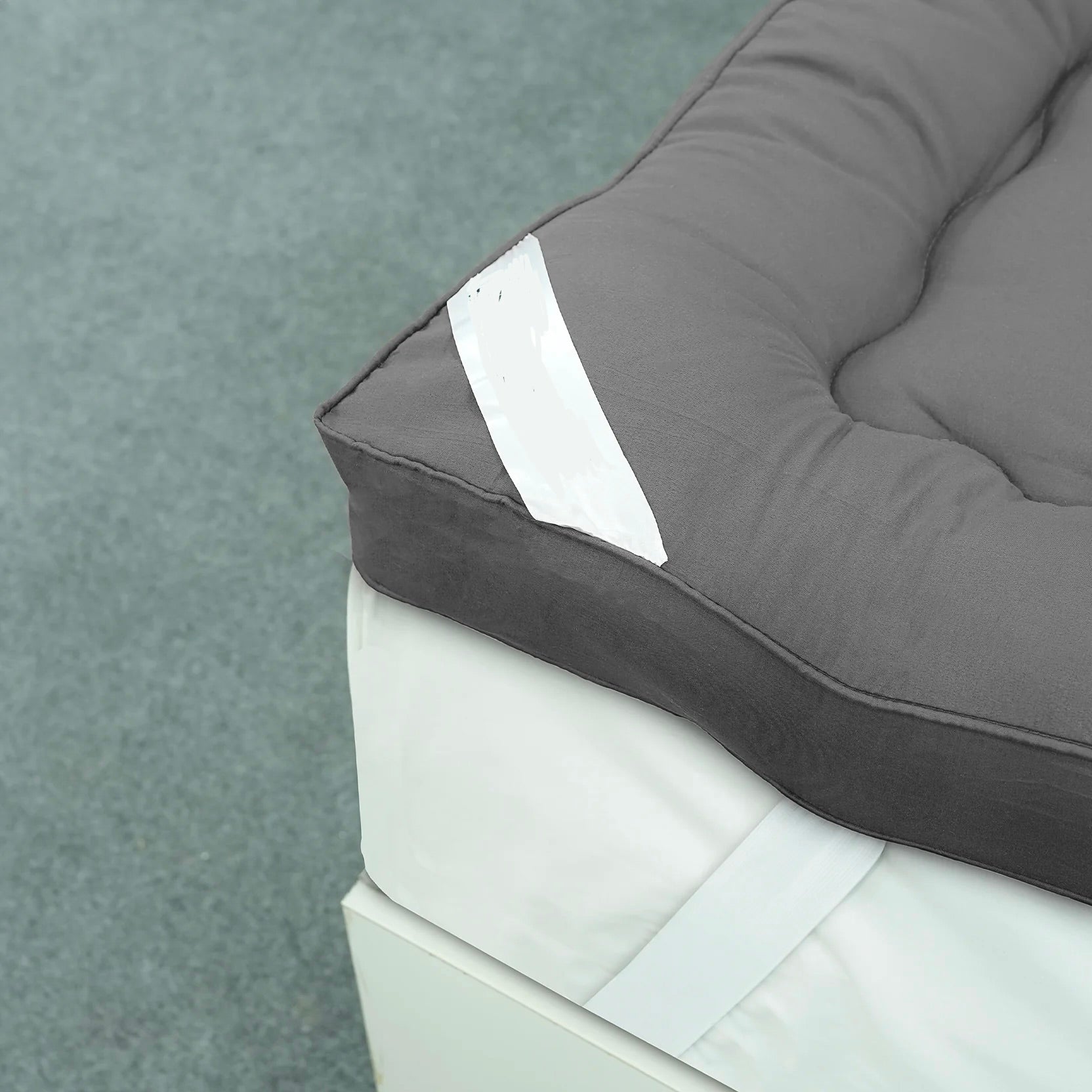 medicated Mattress Topper Gray