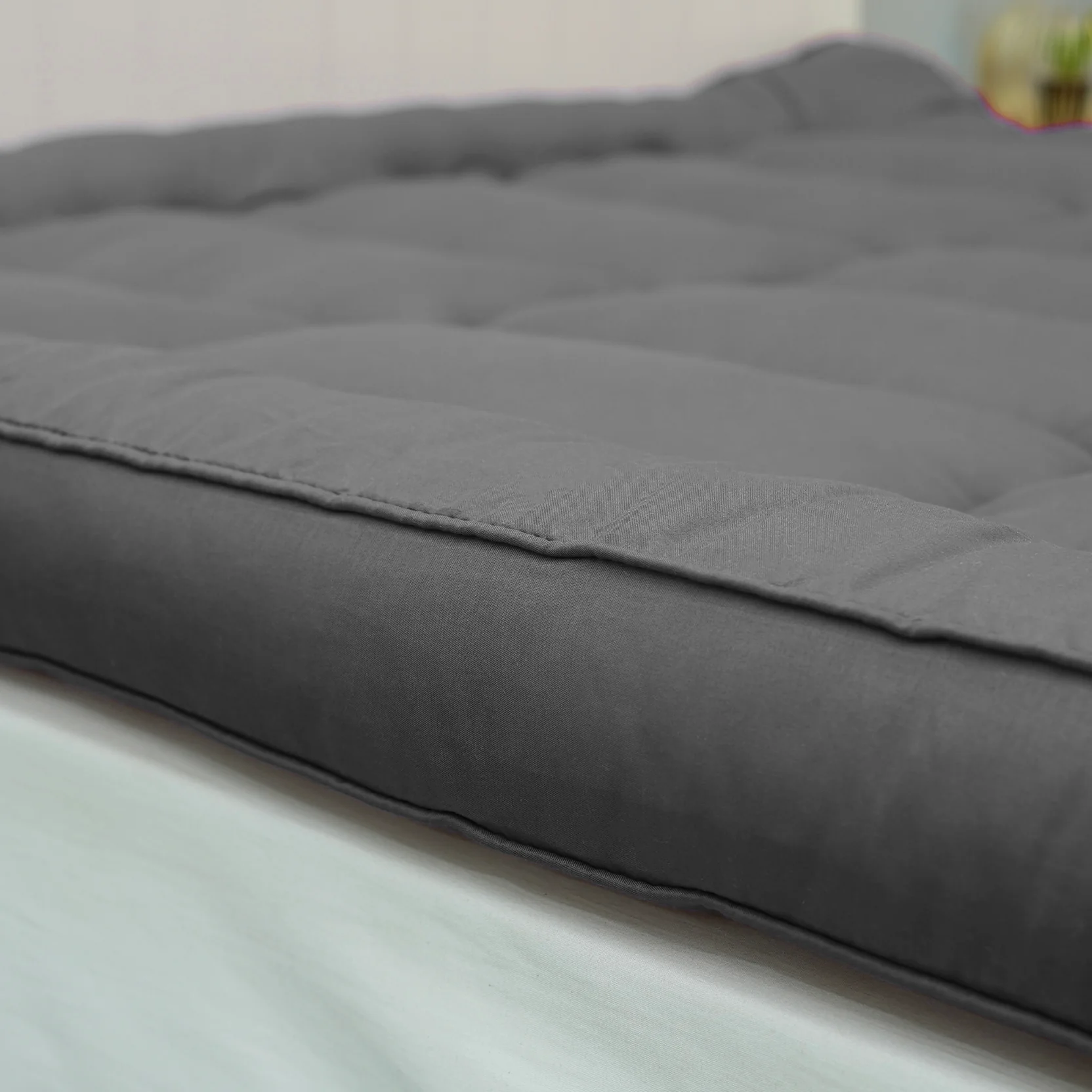 medicated Mattress Topper Gray