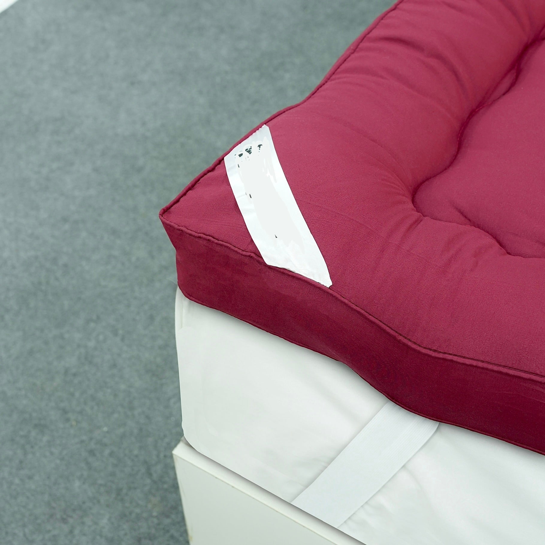 medicated Mattress Topper Mehroon