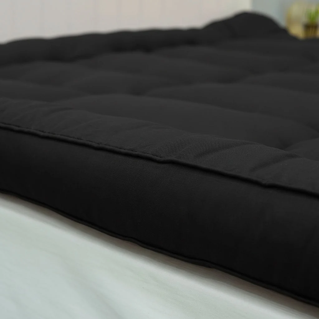 medicated Mattress Topper Black