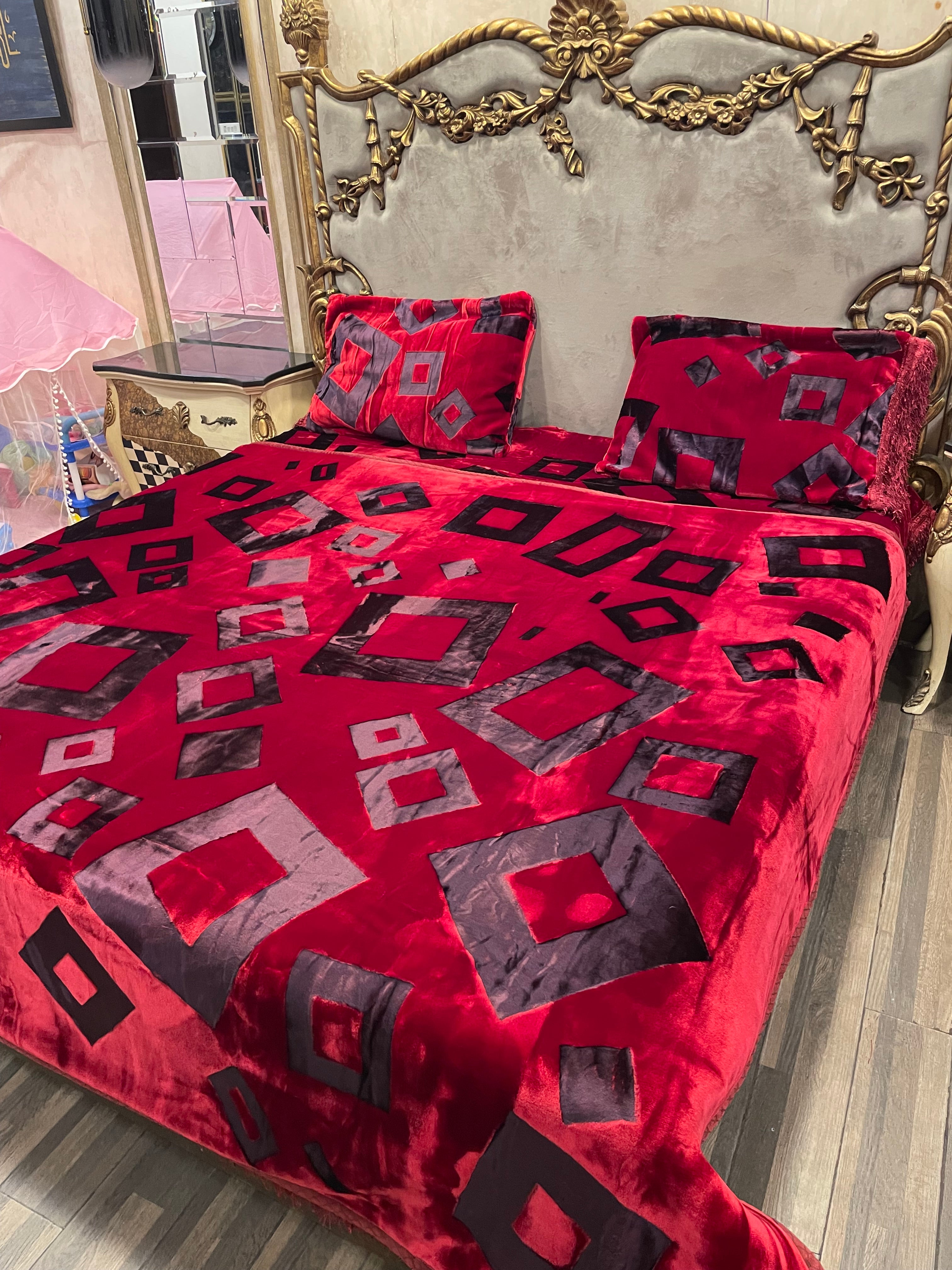 4️⃣ PC Nutella BLANKET/KAMBLE mehroon