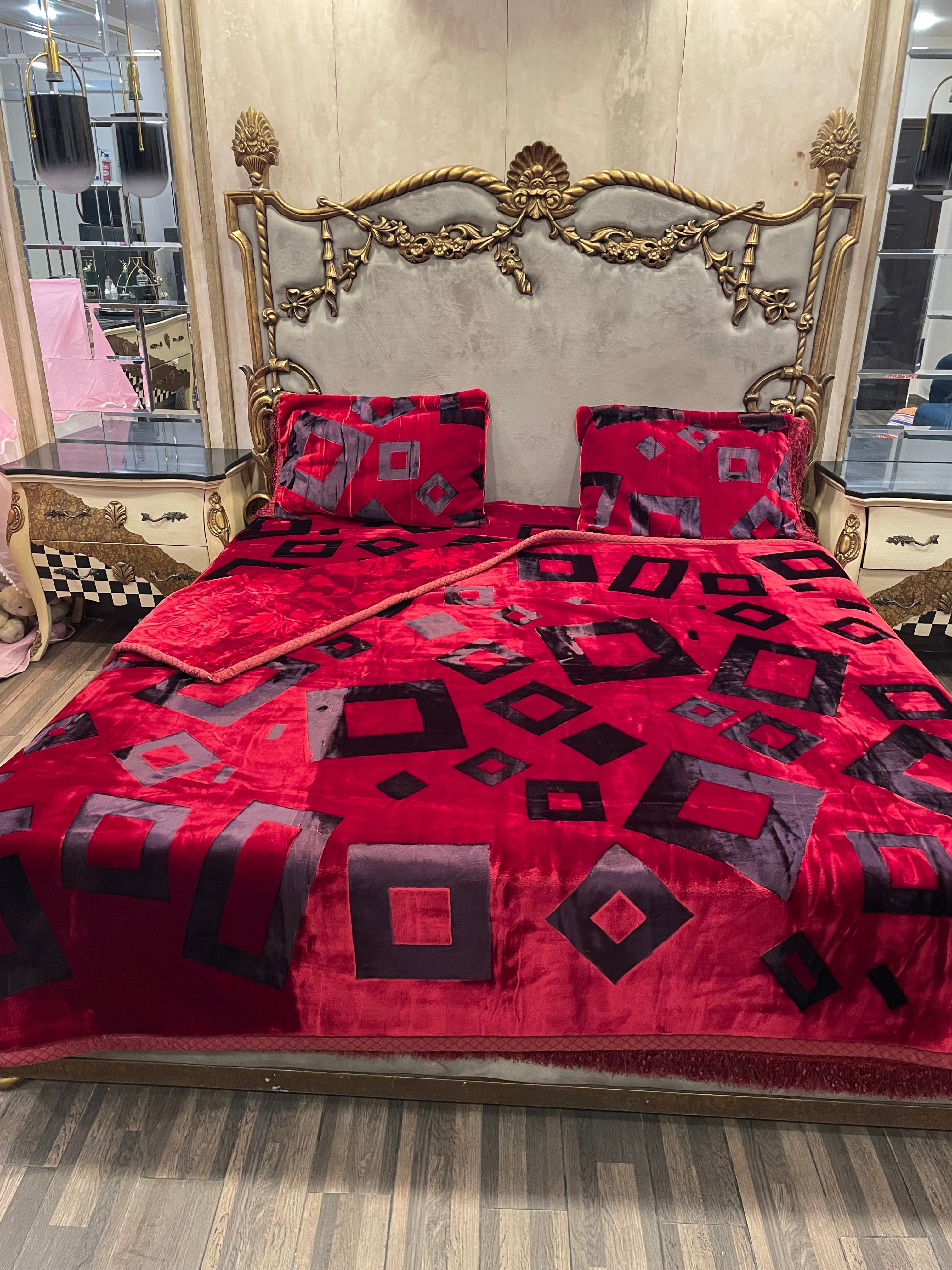 4️⃣ PC Nutella BLANKET/KAMBLE mehroon