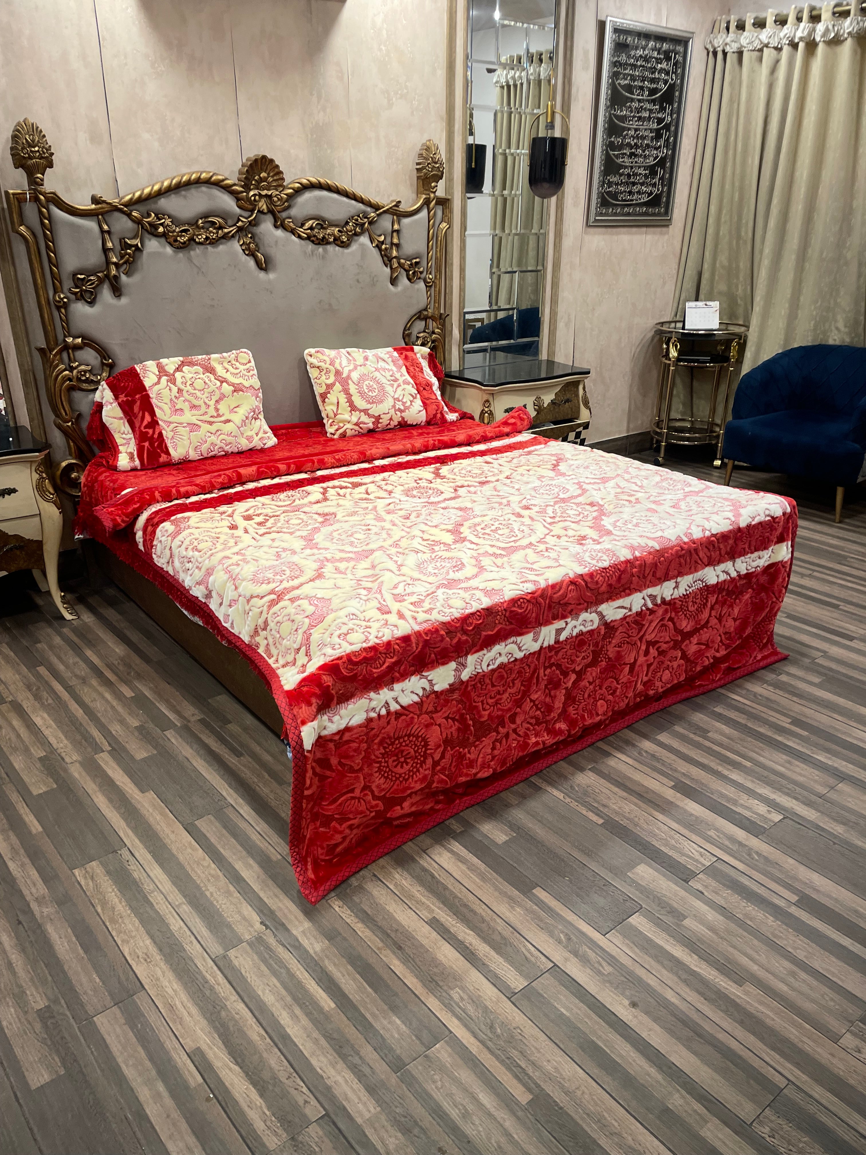 4️⃣ PC White Bear BLANKET/KAMBLE