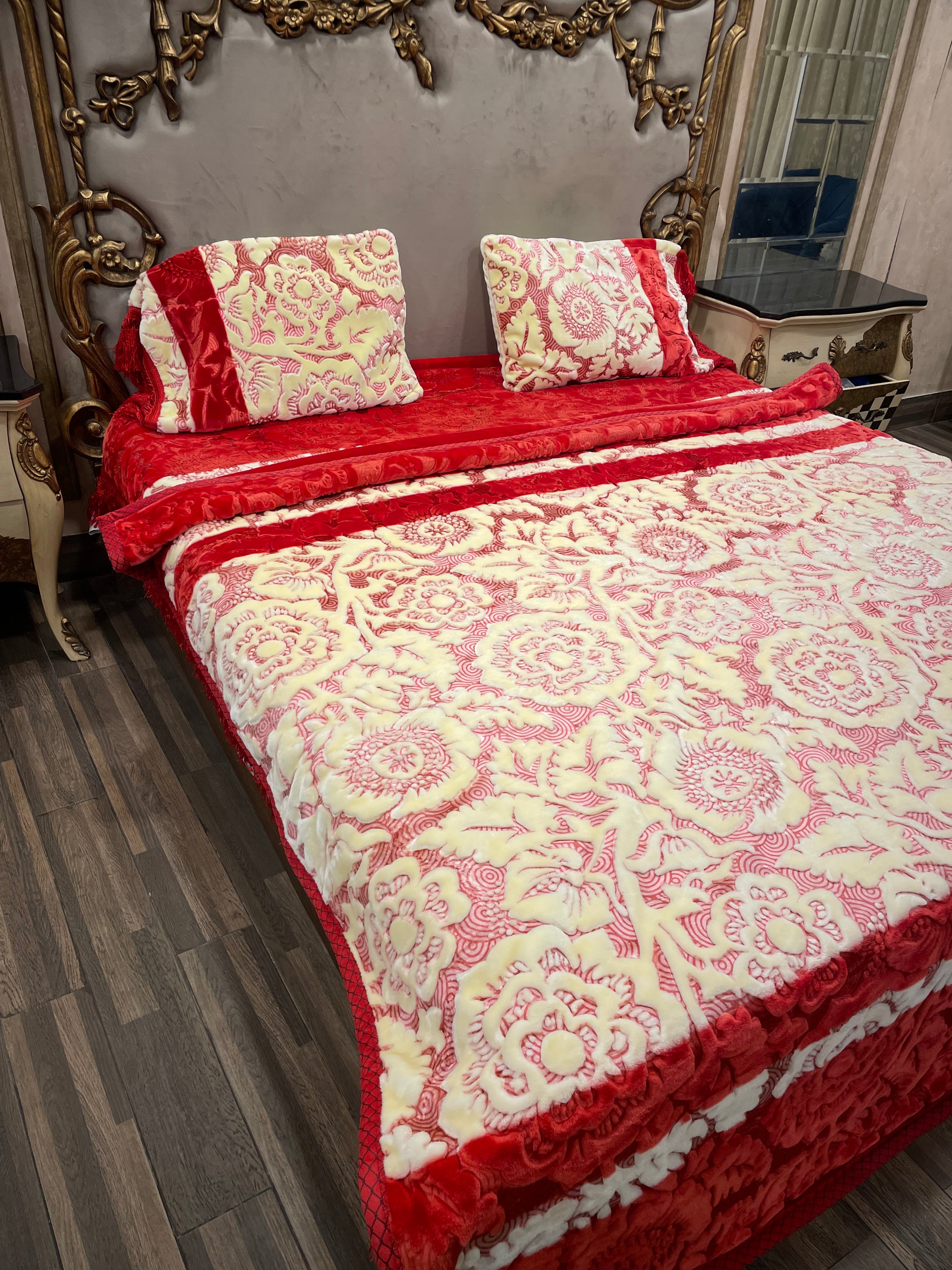 4️⃣ PC White Bear BLANKET/KAMBLE