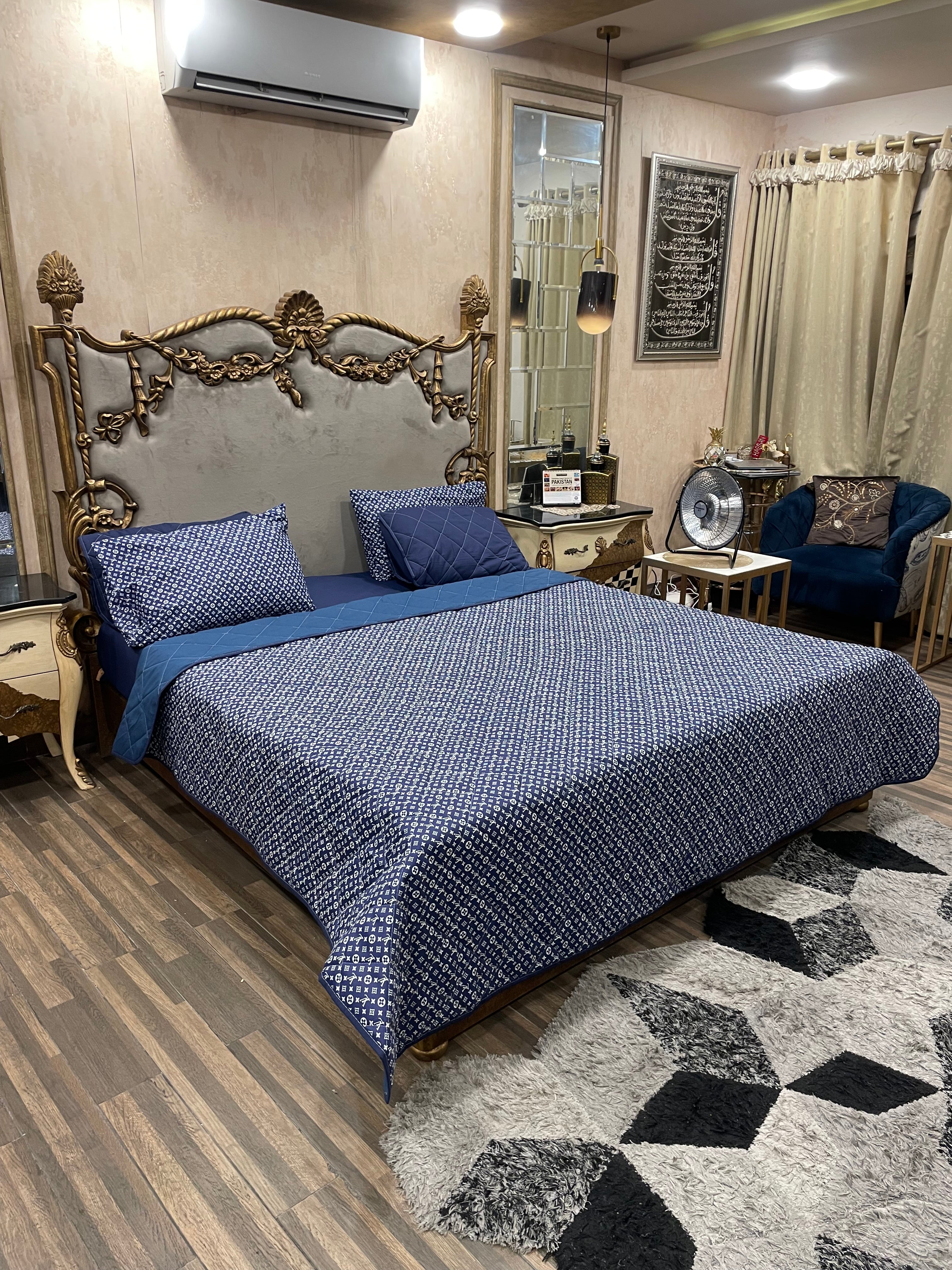 Pure Cotton 6️⃣PC Comforter set