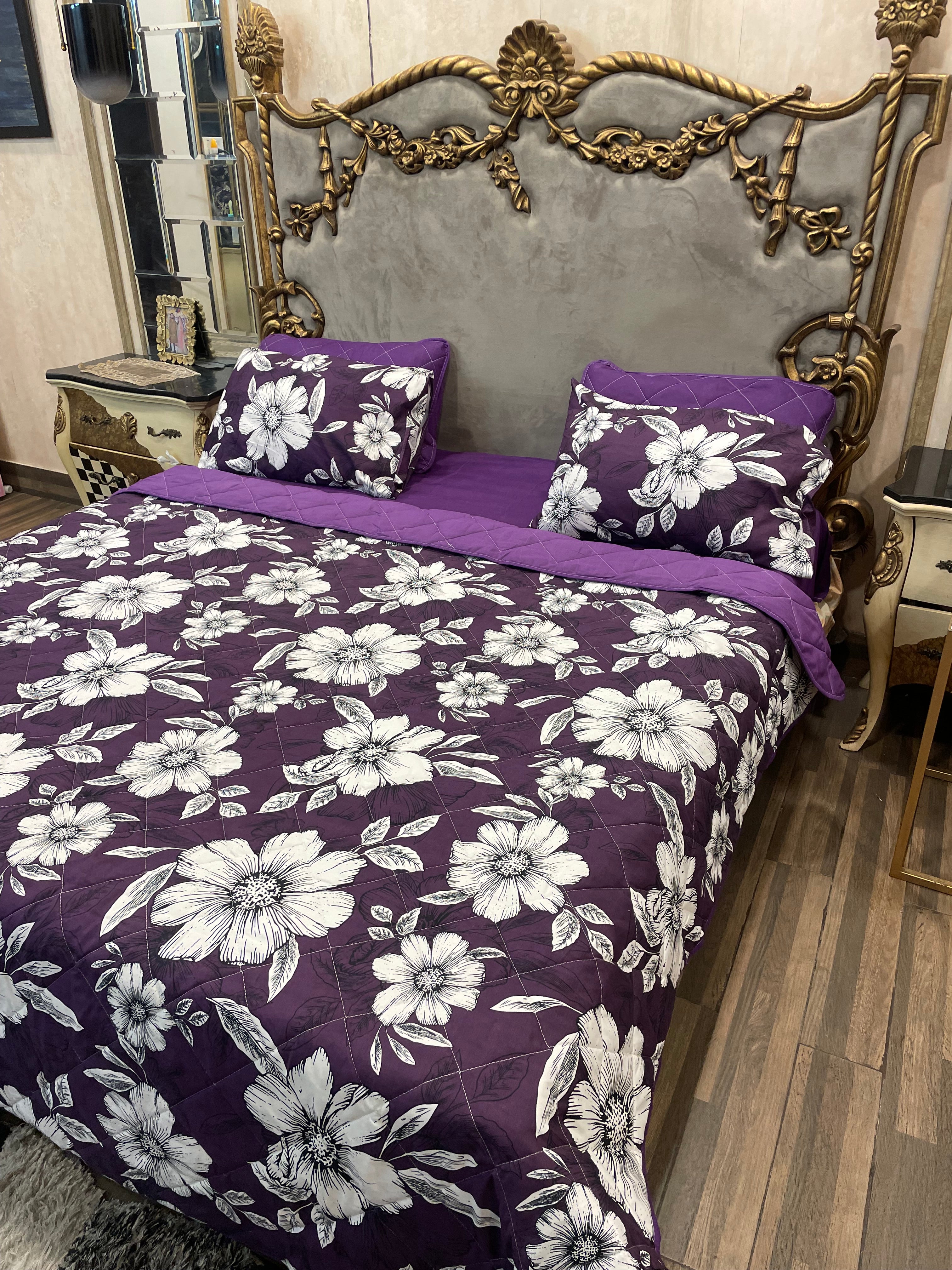 Pure Cotton 6️⃣PC Comforter set