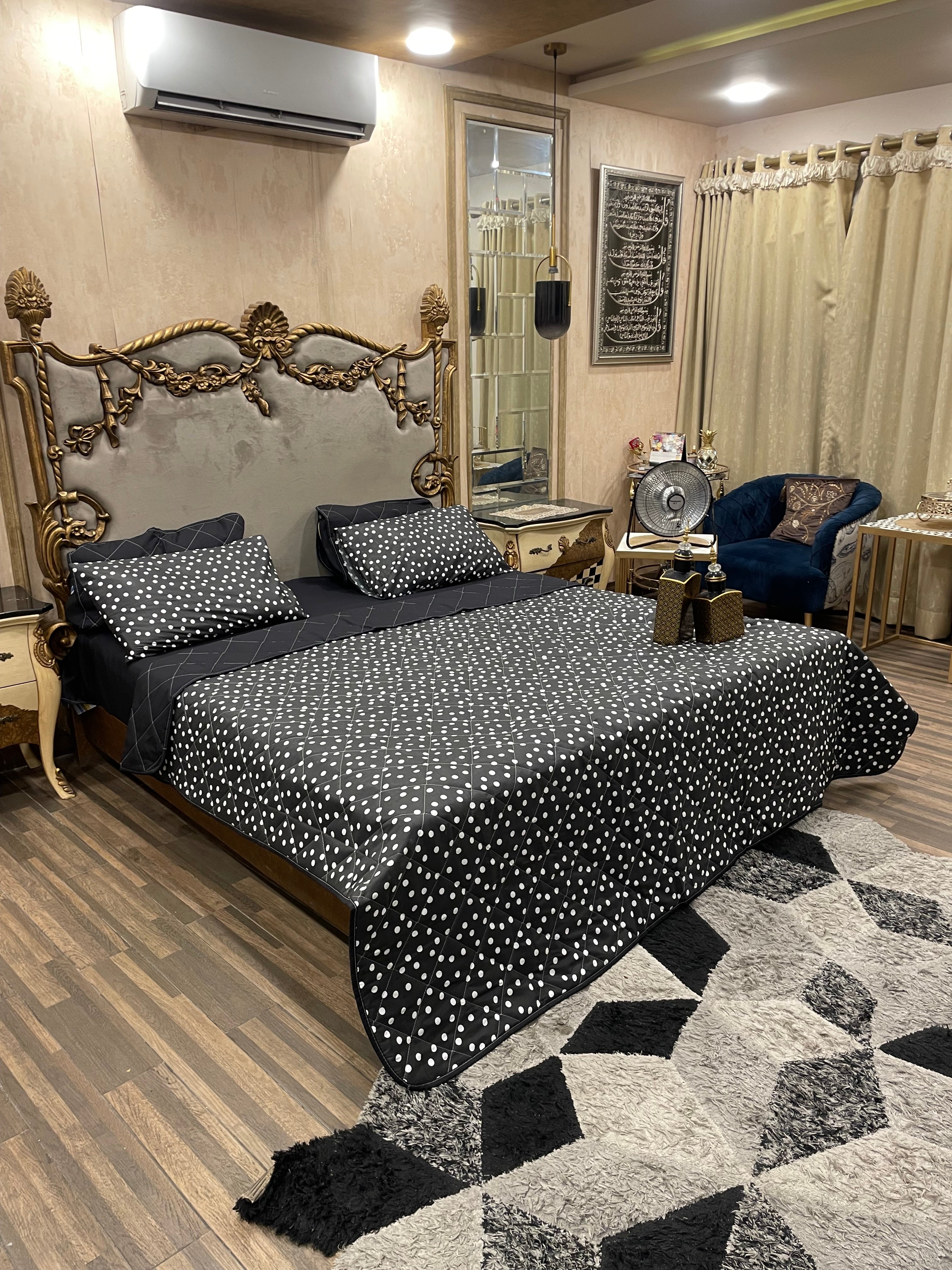 Pure Cotton 6️⃣PC Comforter set