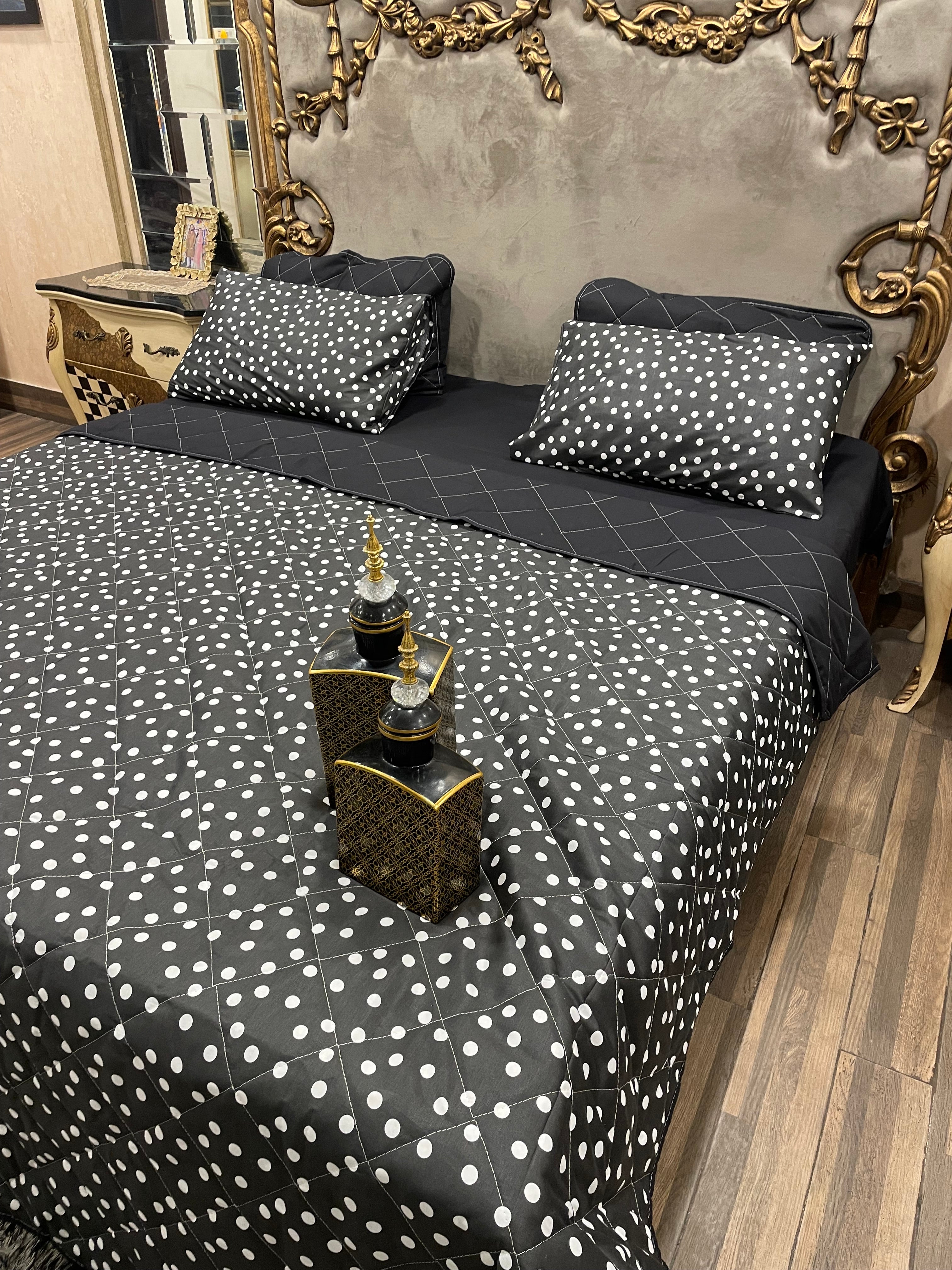 Pure Cotton 6️⃣PC Comforter set