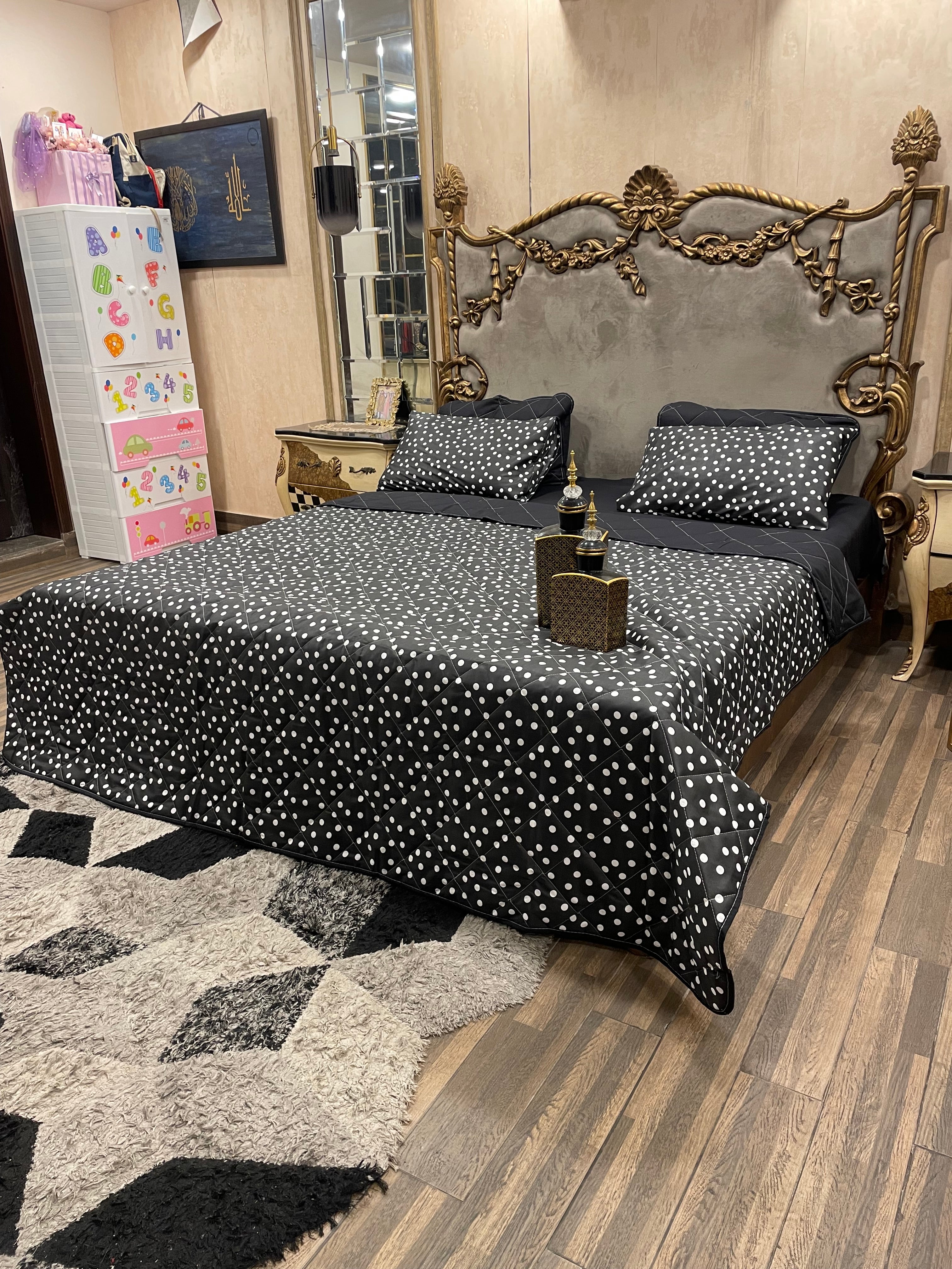 Pure Cotton 6️⃣PC Comforter set