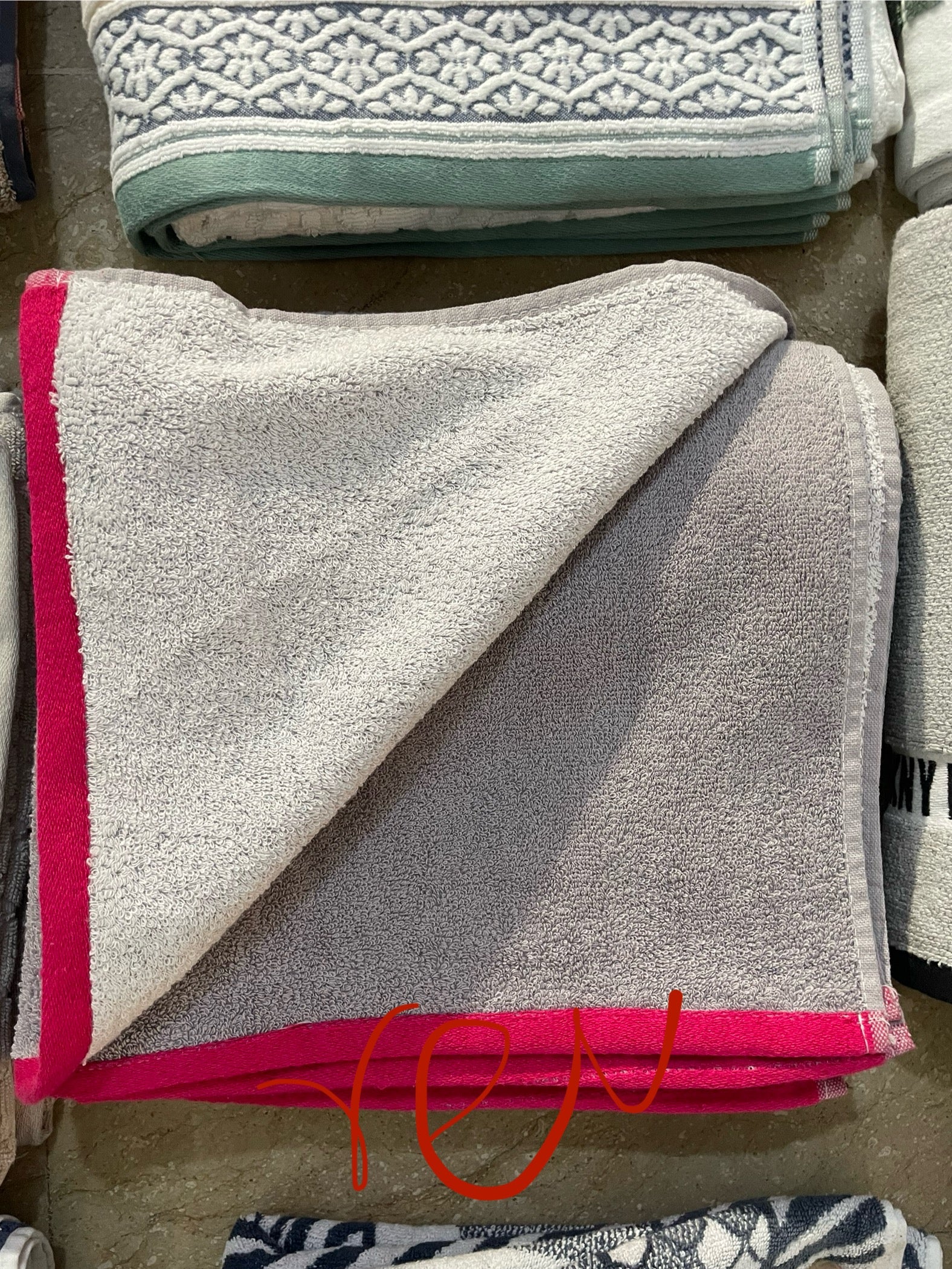 Nishat Export Quality Towel (Pack of 2)