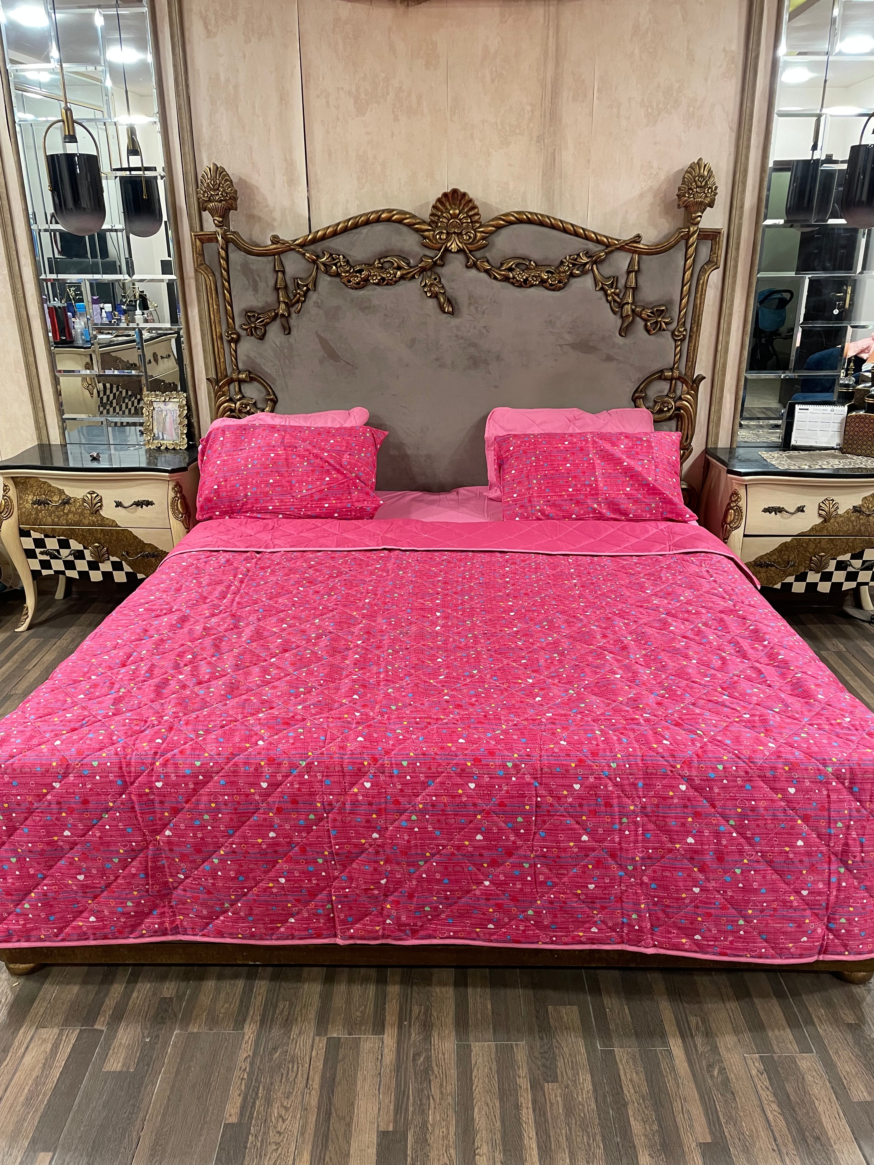 Pure Cotton 6️⃣PC Comforter set