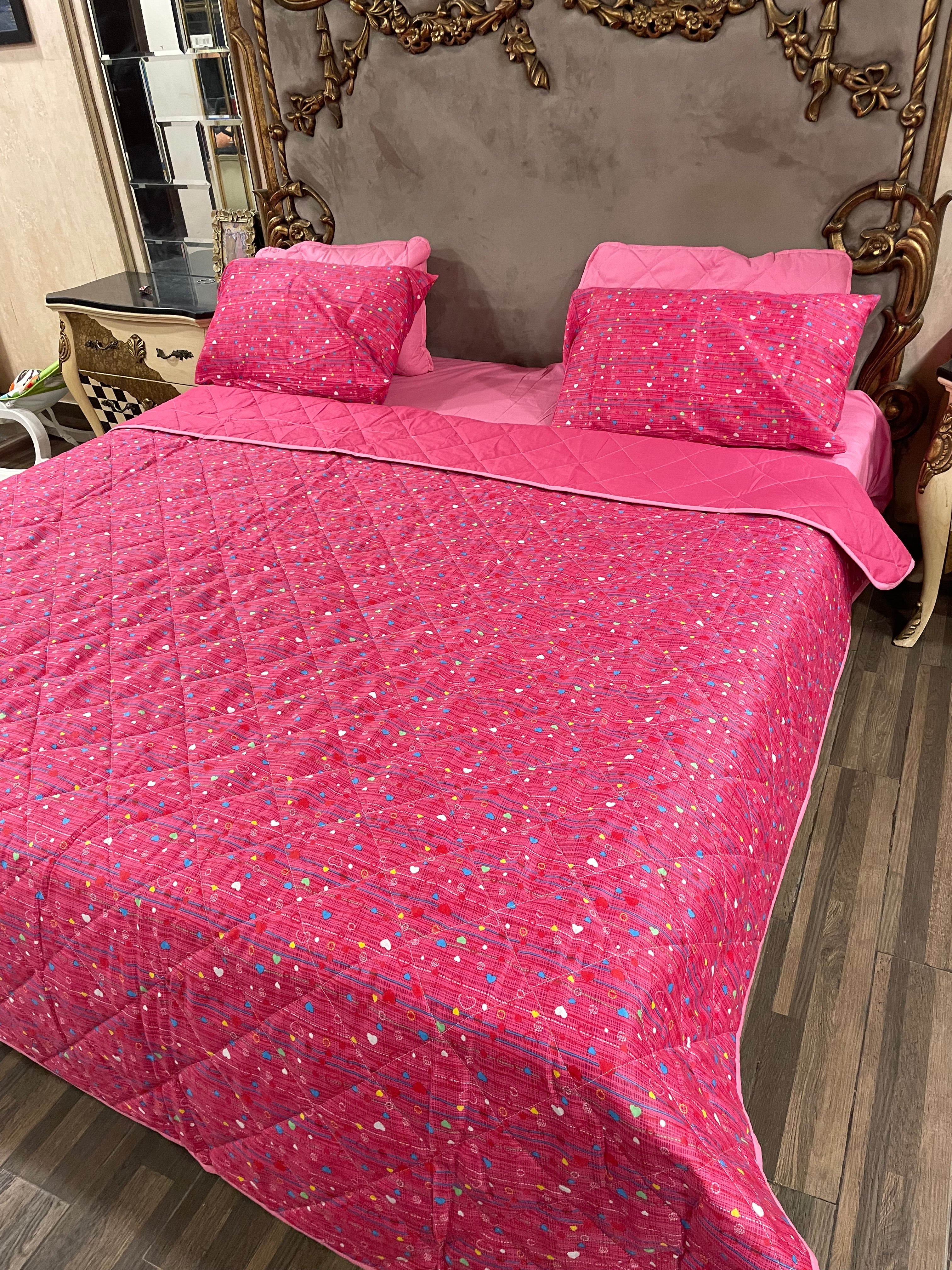 Pure Cotton 6️⃣PC Comforter set