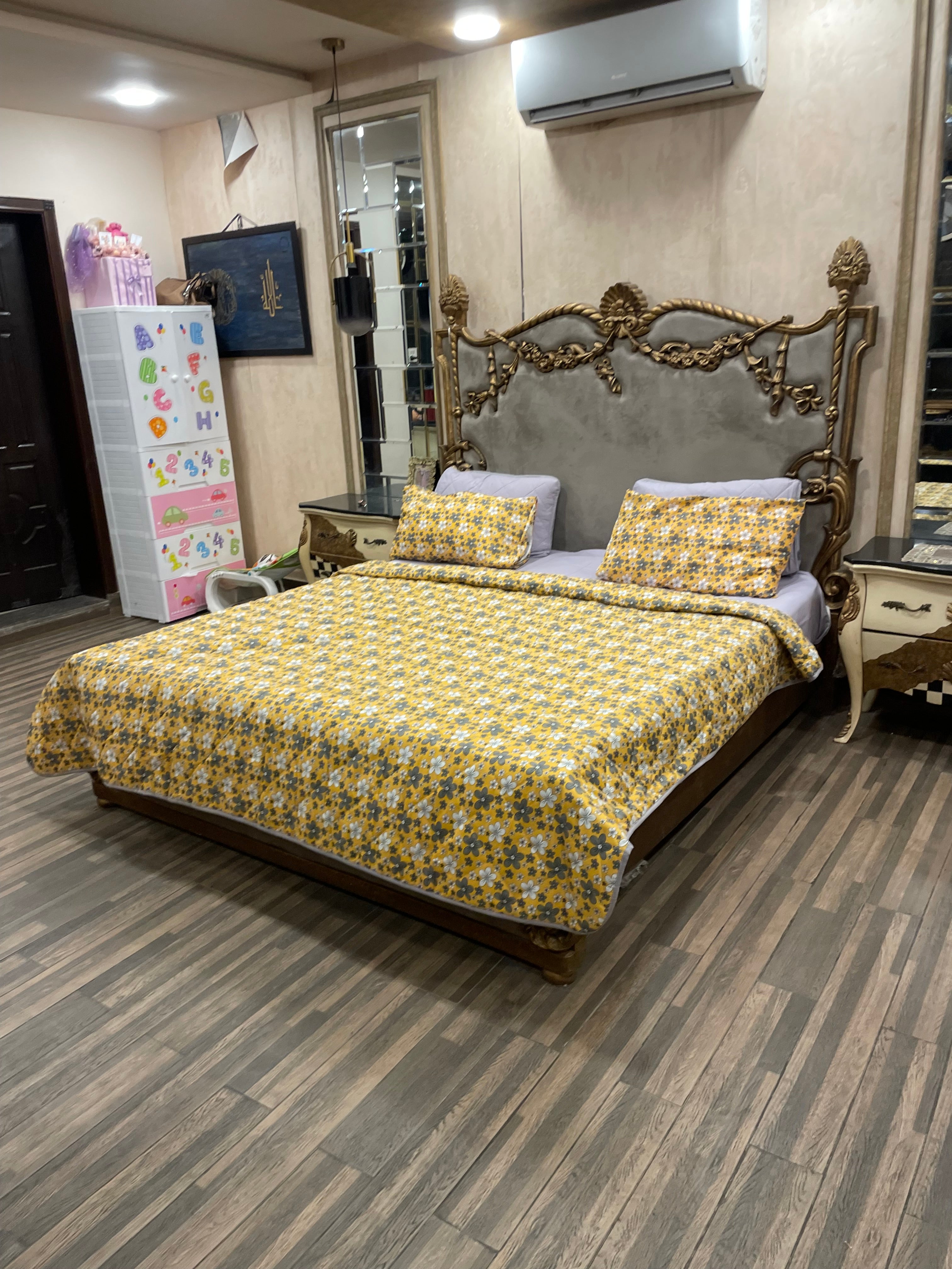 Pure Cotton 6️⃣PC Comforter set