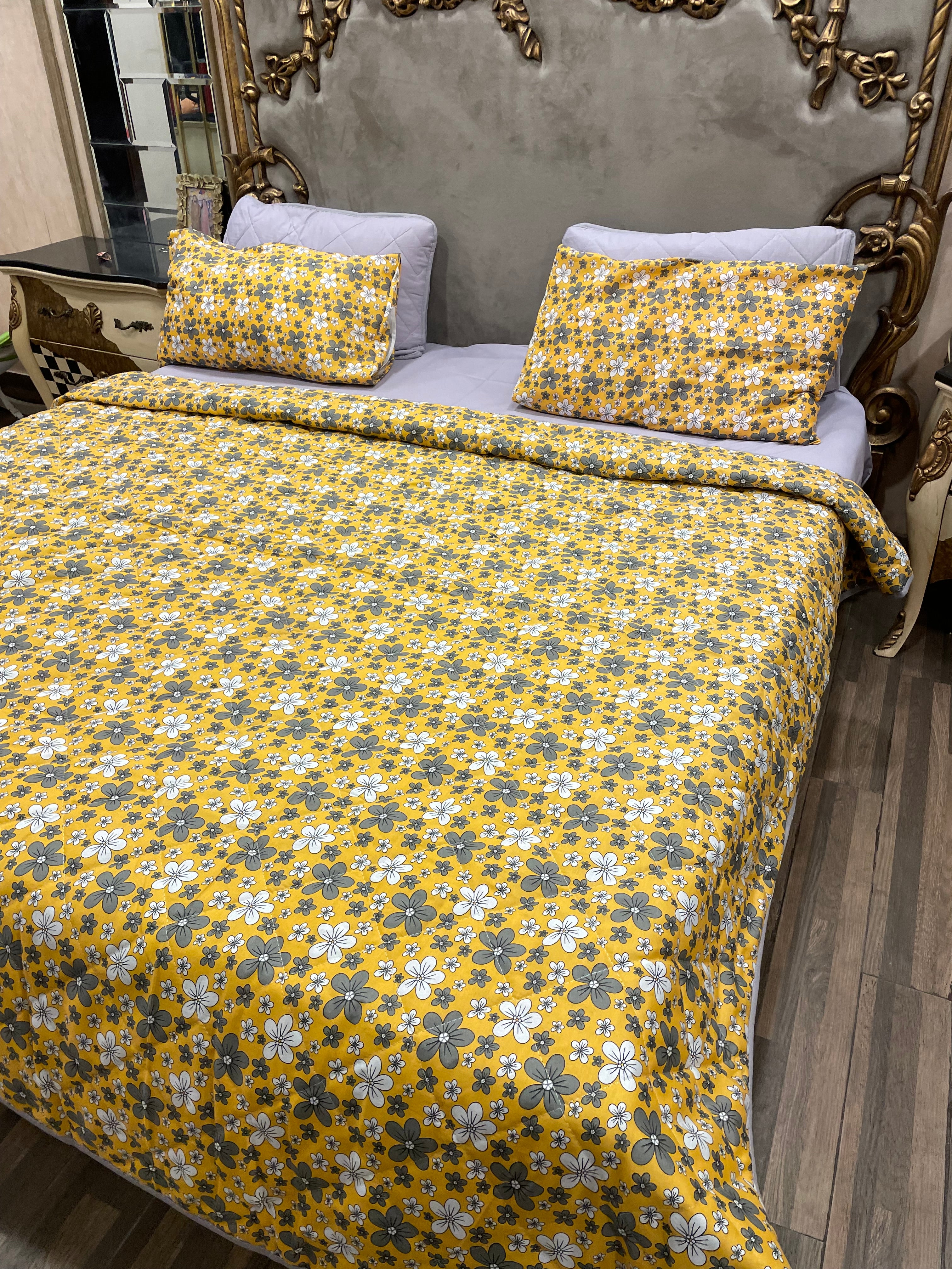 Pure Cotton 6️⃣PC Comforter set