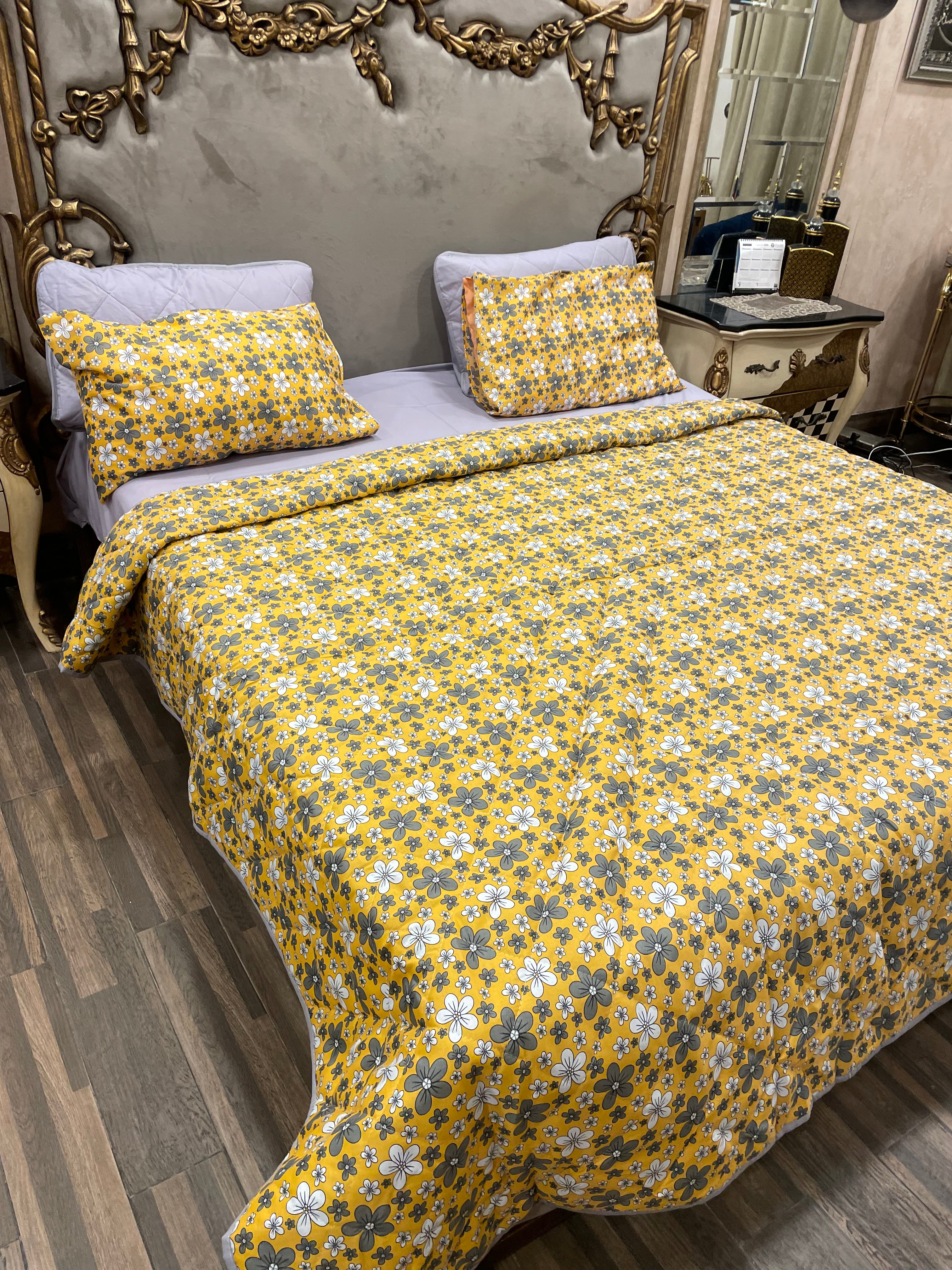 Pure Cotton 6️⃣PC Comforter set