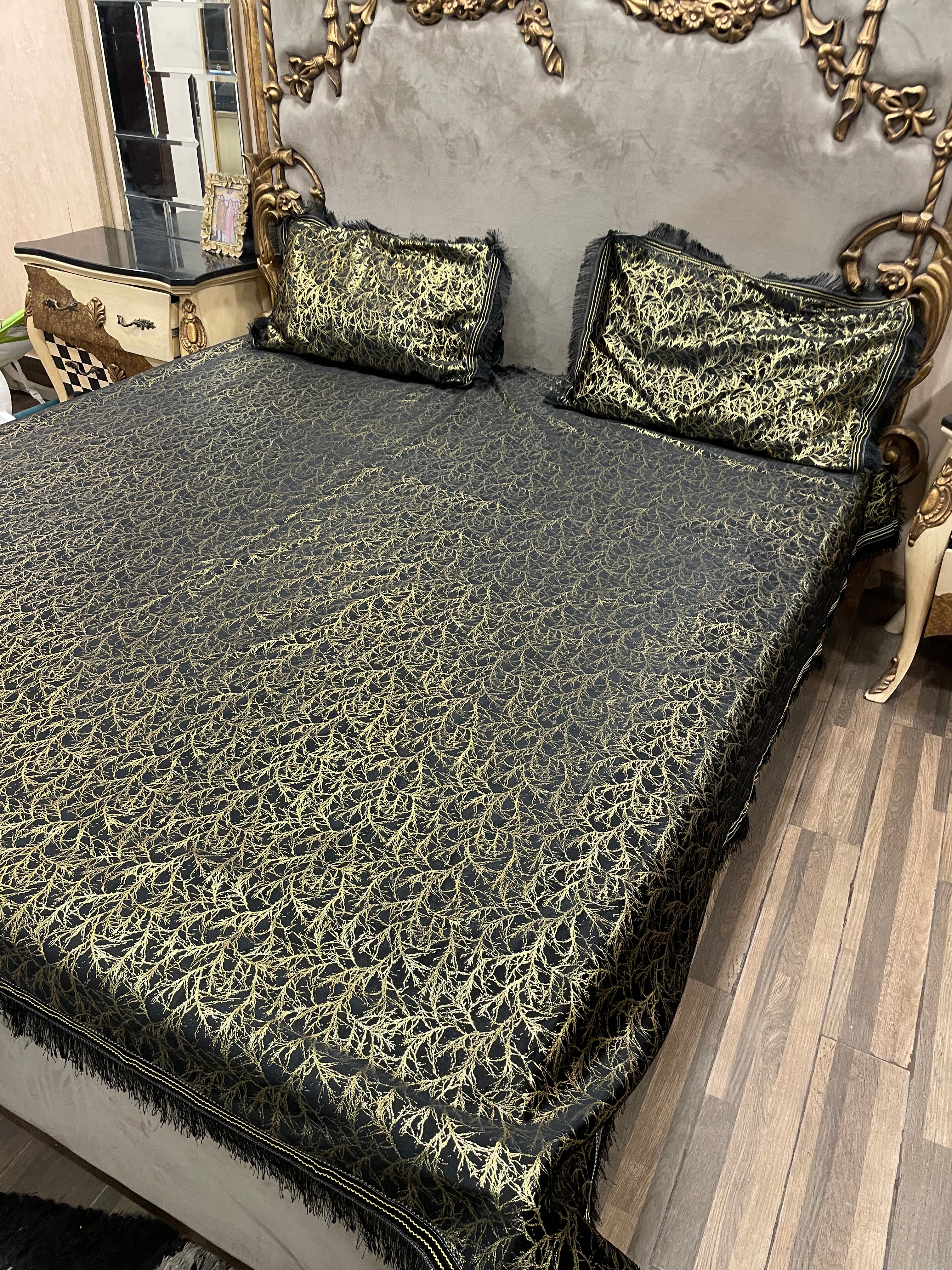 3️⃣PC  texture velvet BEDSHEET