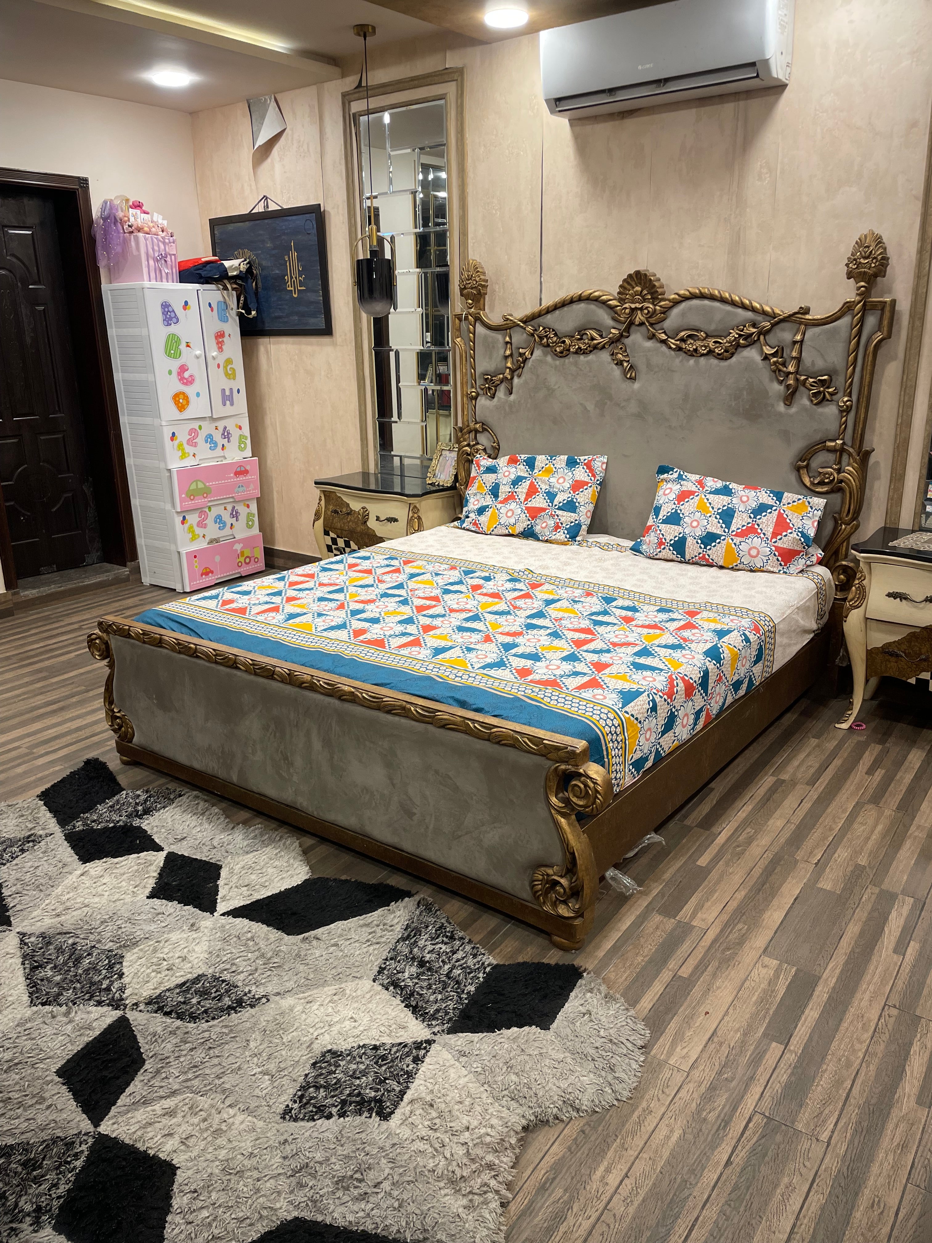 Pure Cotton  fitted Bedsheet