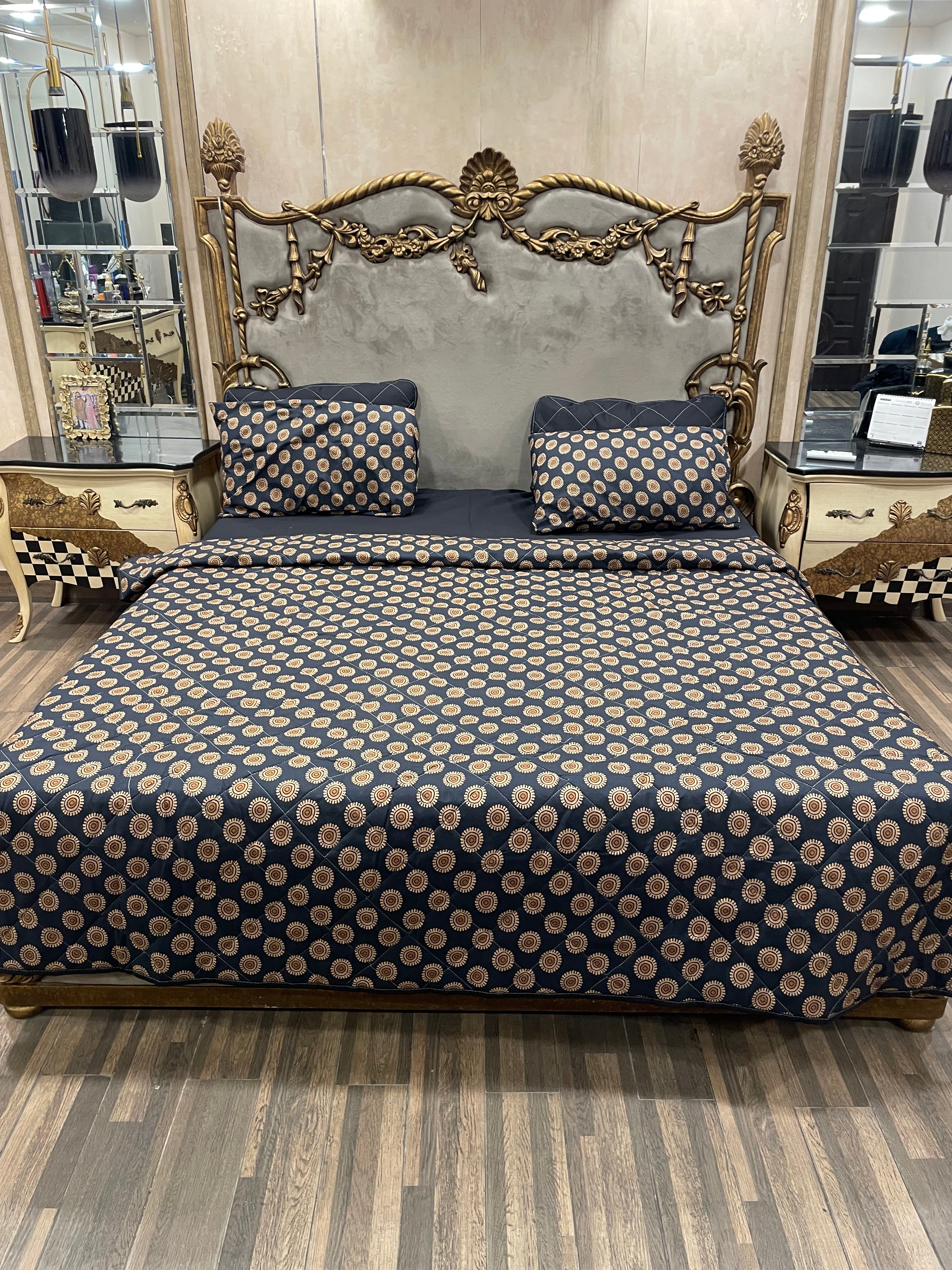 Pure Cotton 6️⃣PC Comforter set