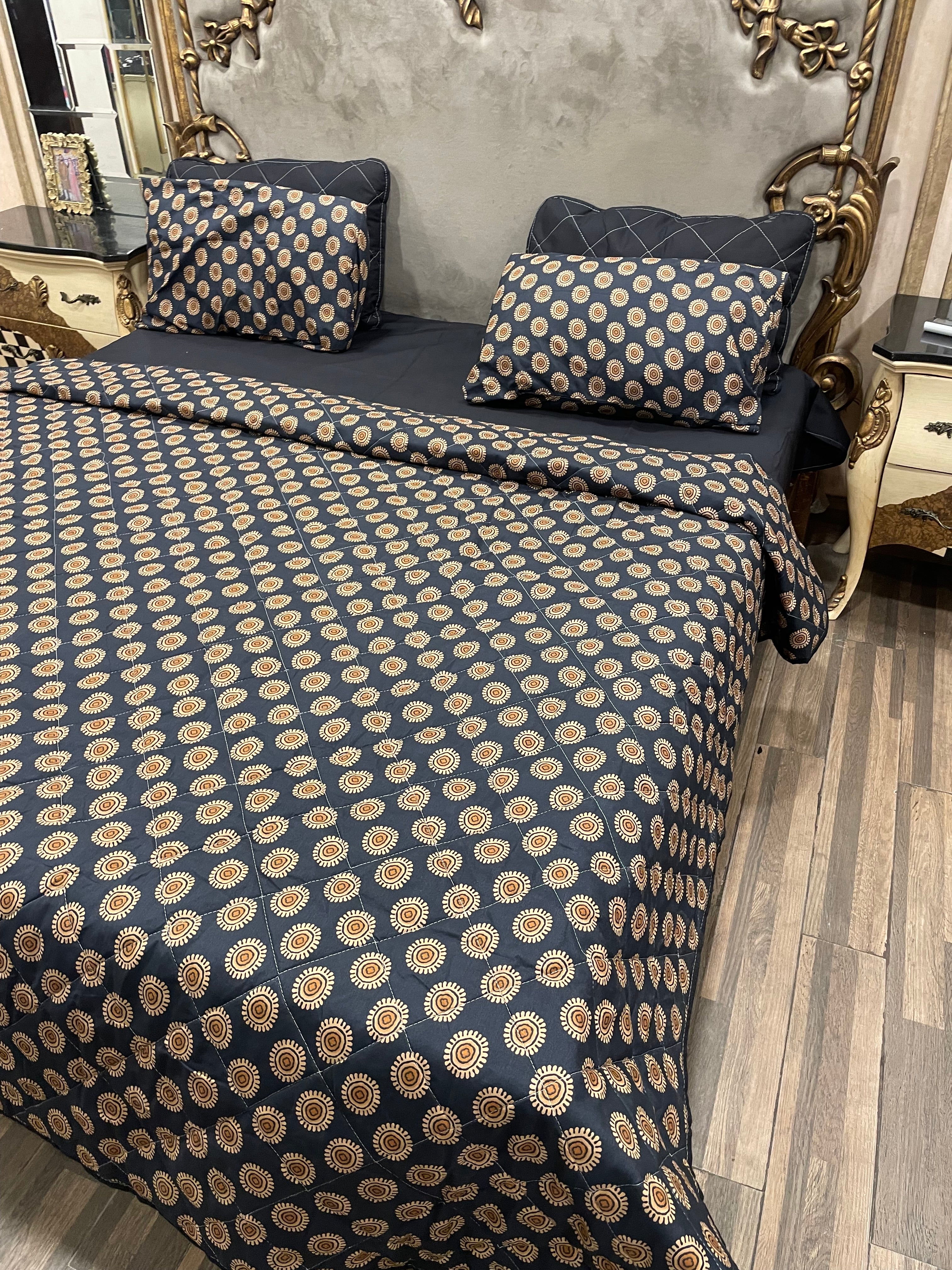 Pure Cotton 6️⃣PC Comforter set