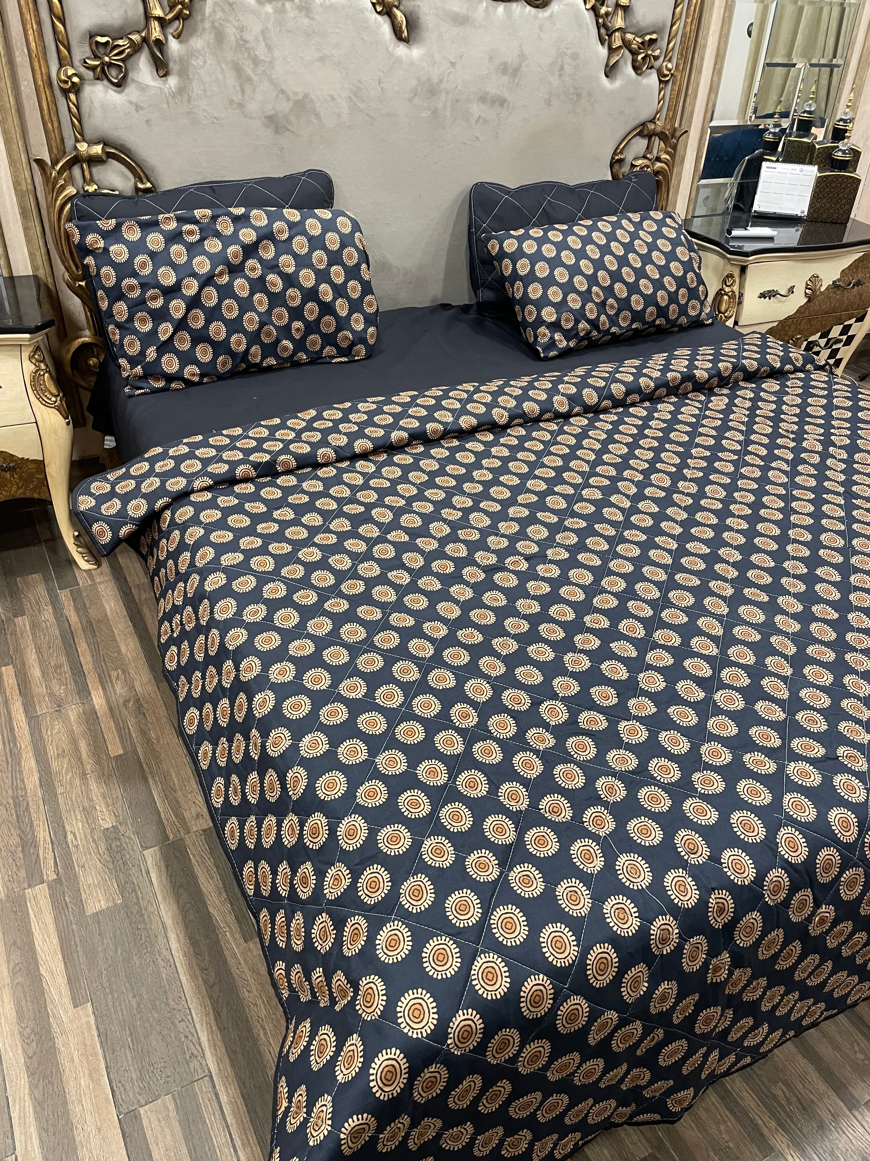 Pure Cotton 6️⃣PC Comforter set