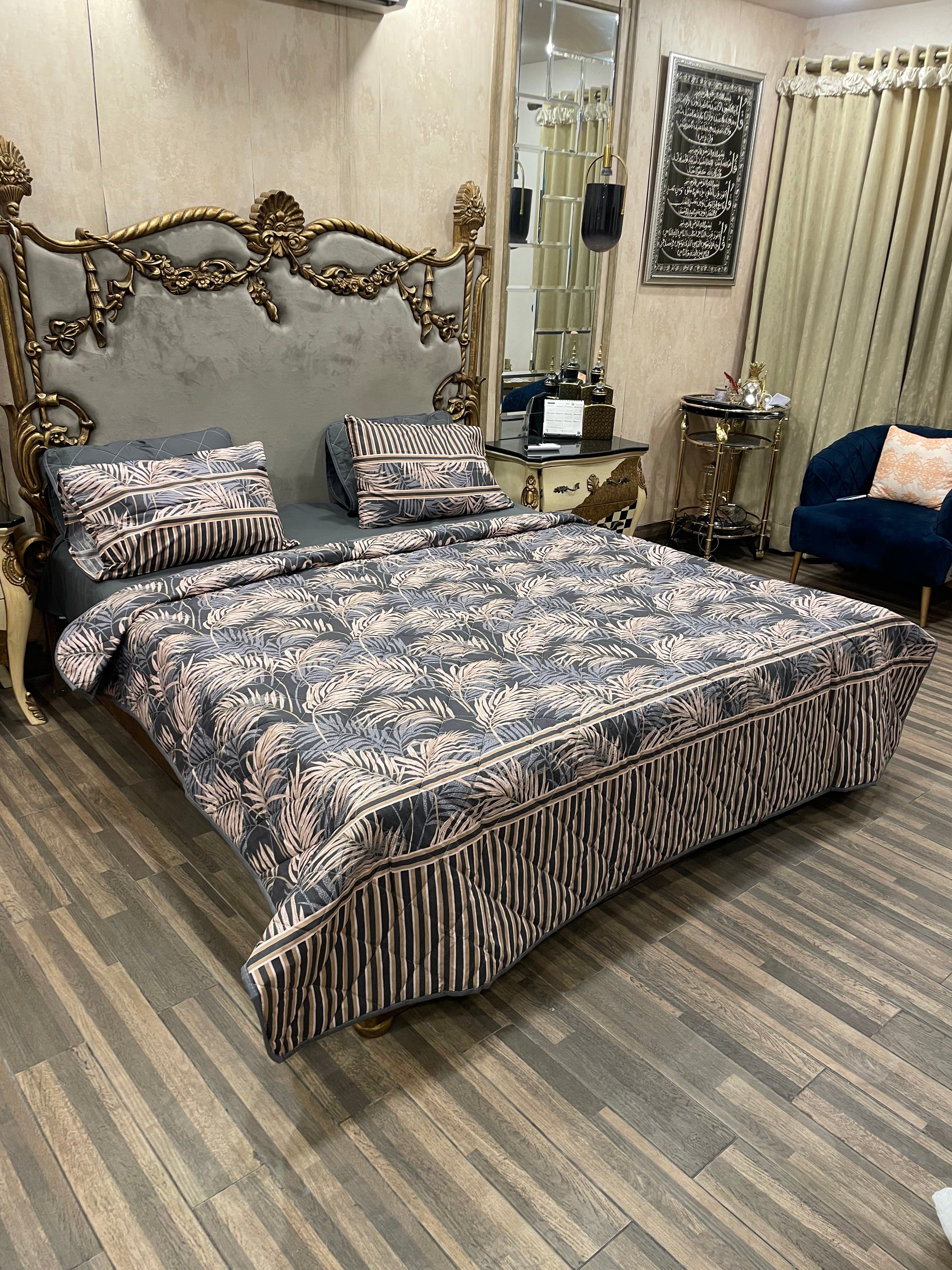 Pure Cotton 6️⃣PC Comforter set