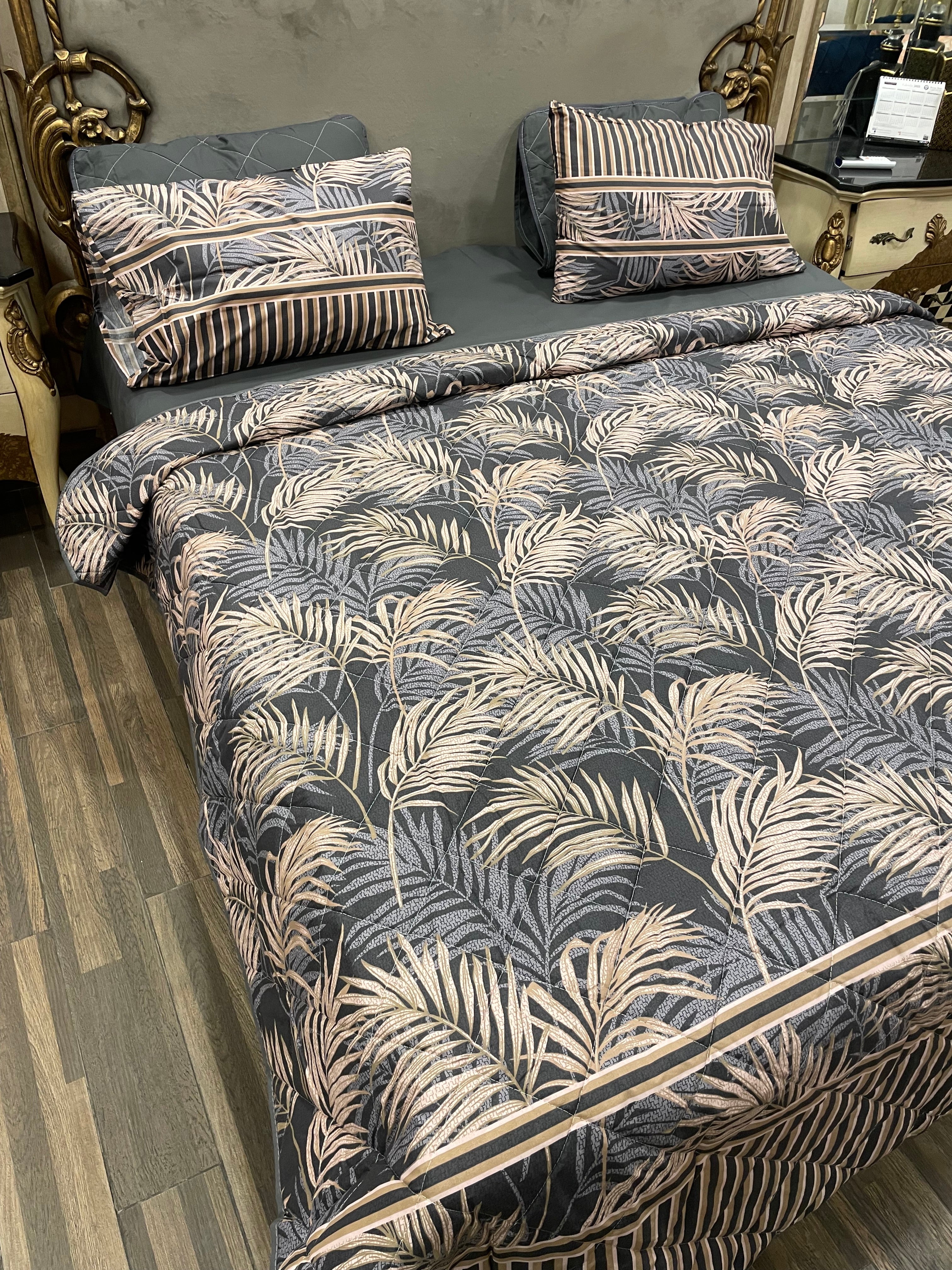 Pure Cotton 6️⃣PC Comforter set