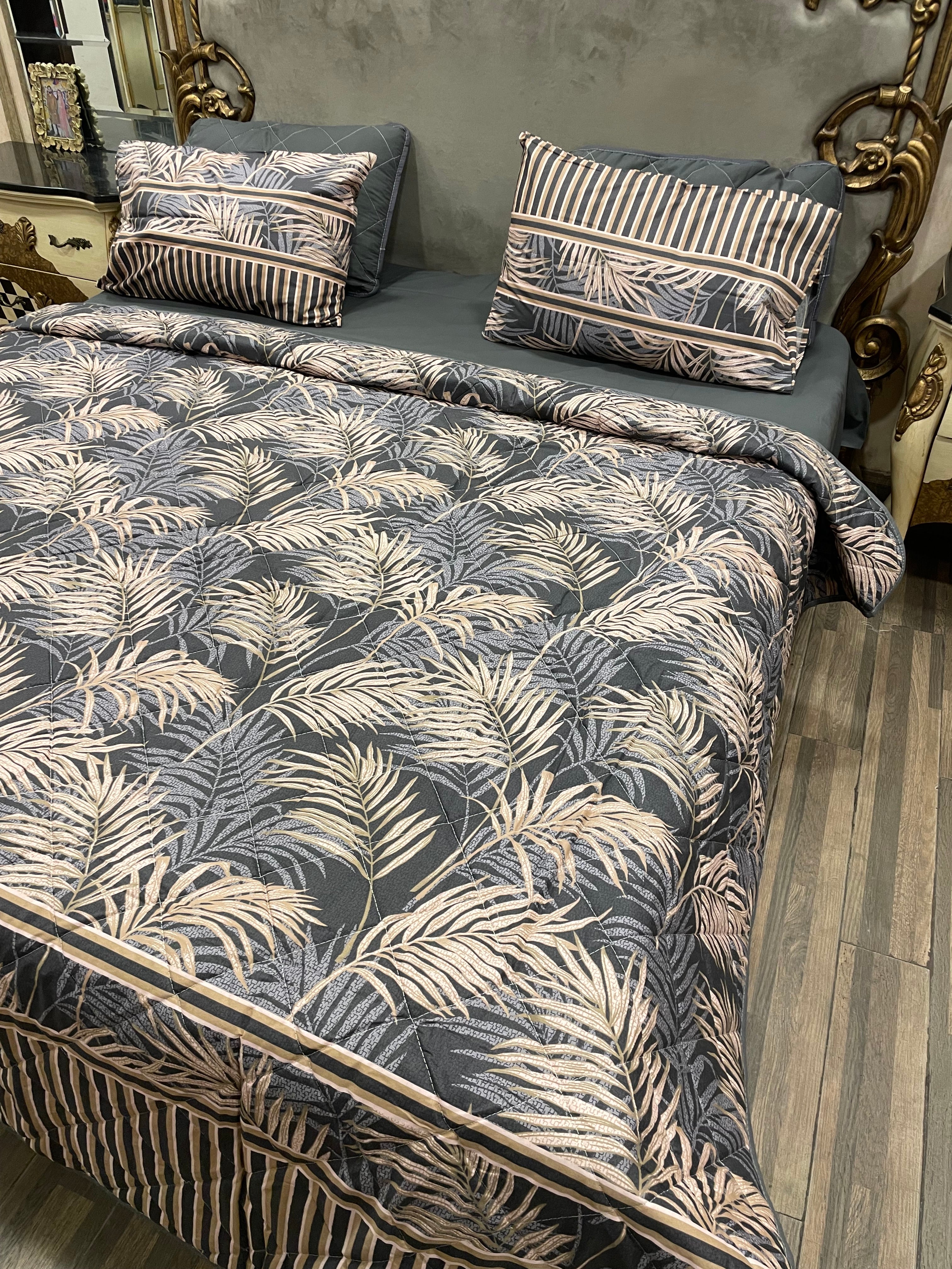 Pure Cotton 6️⃣PC Comforter set