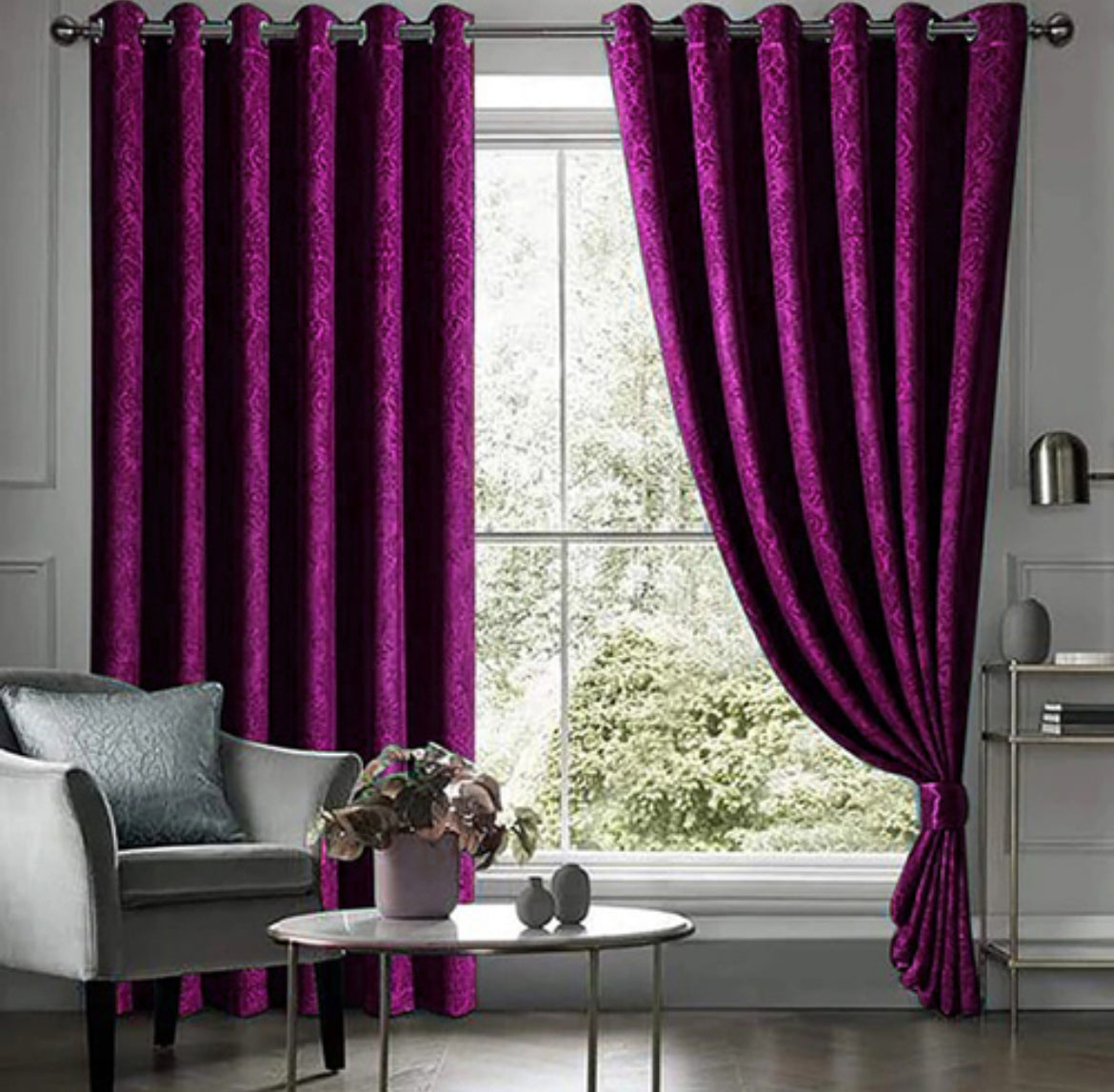 Self Luxury Velvet Curtains