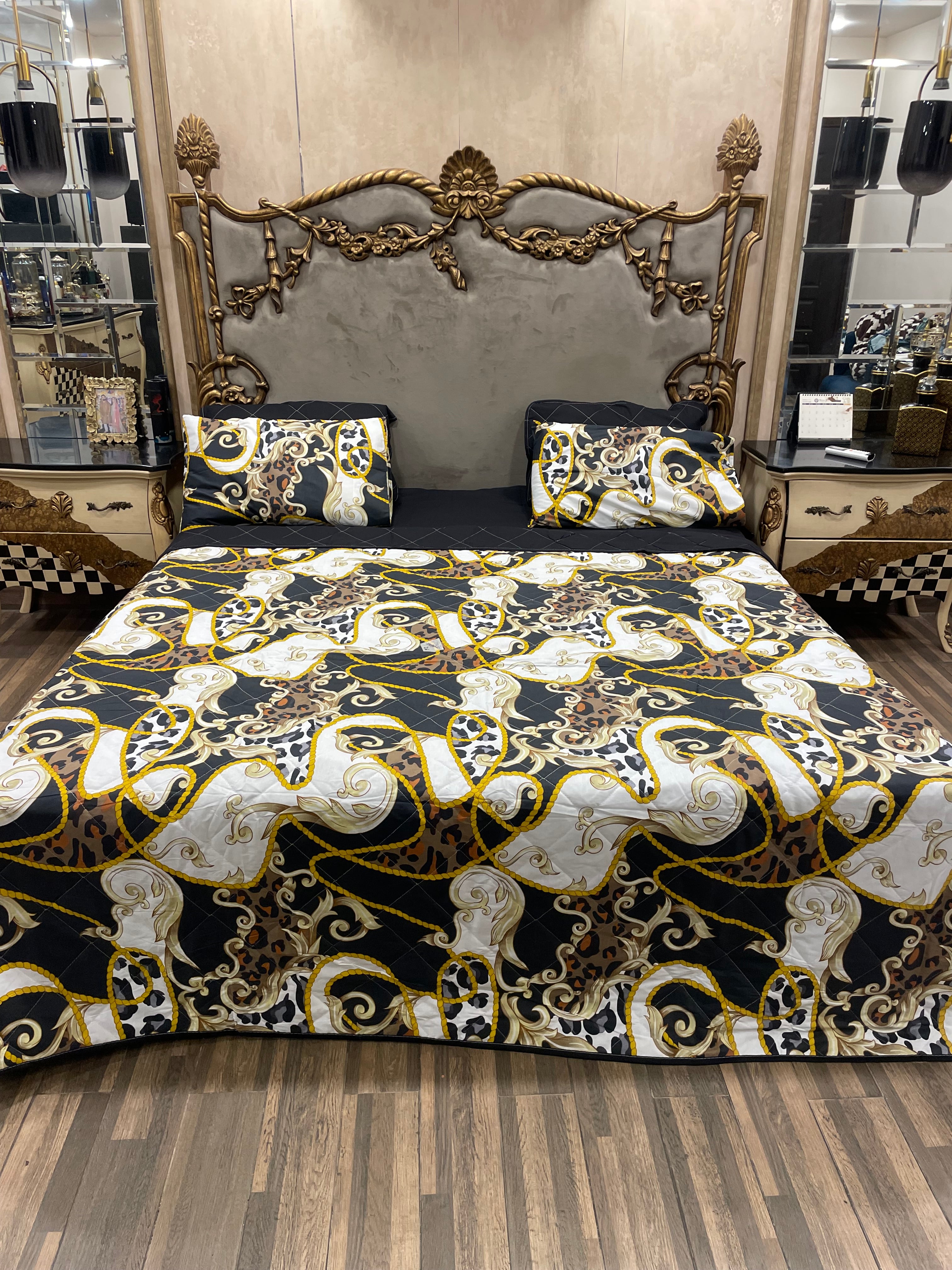 Pure Cotton 6️⃣PC Comforter set