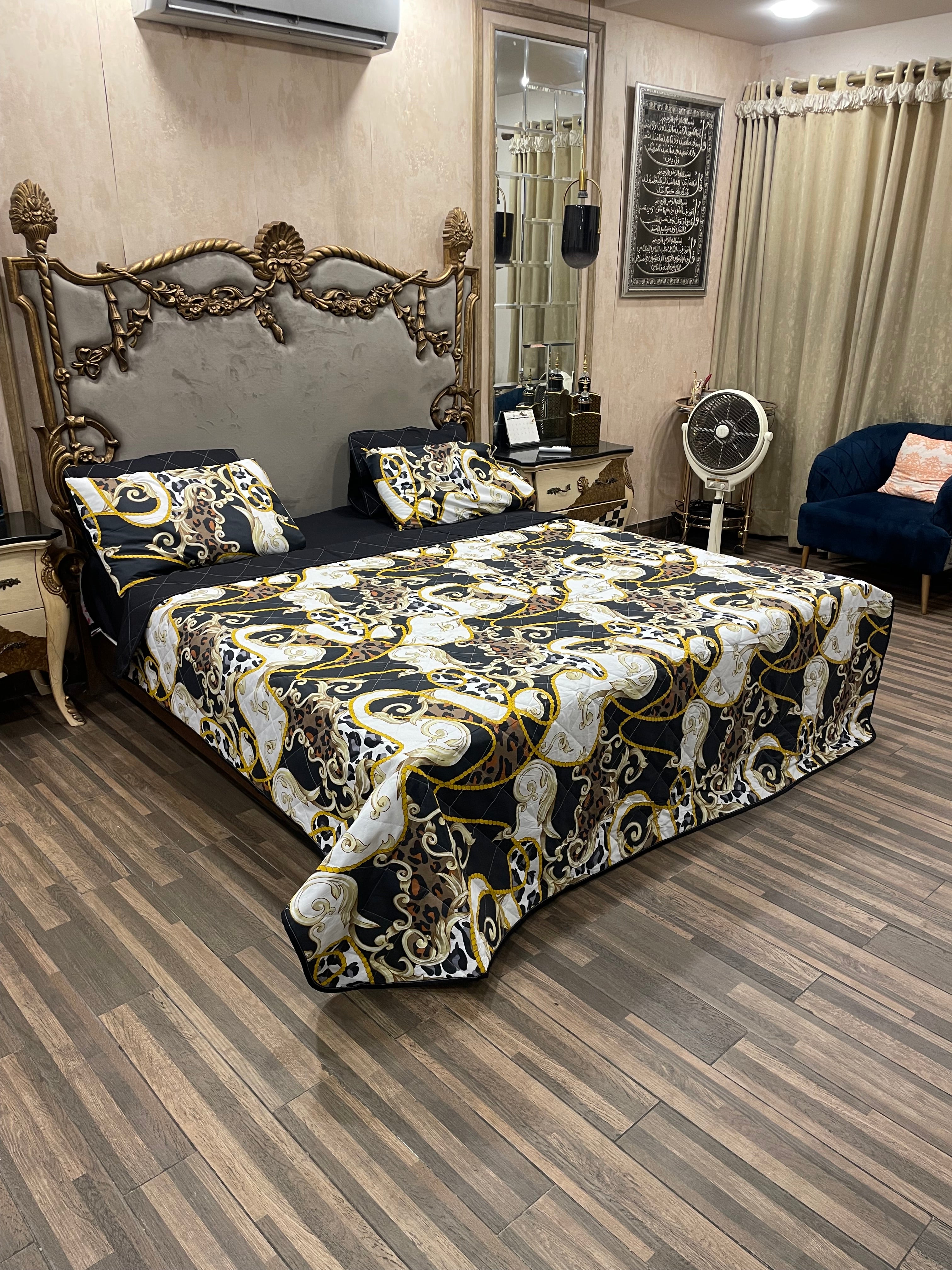 Pure Cotton 6️⃣PC Comforter set