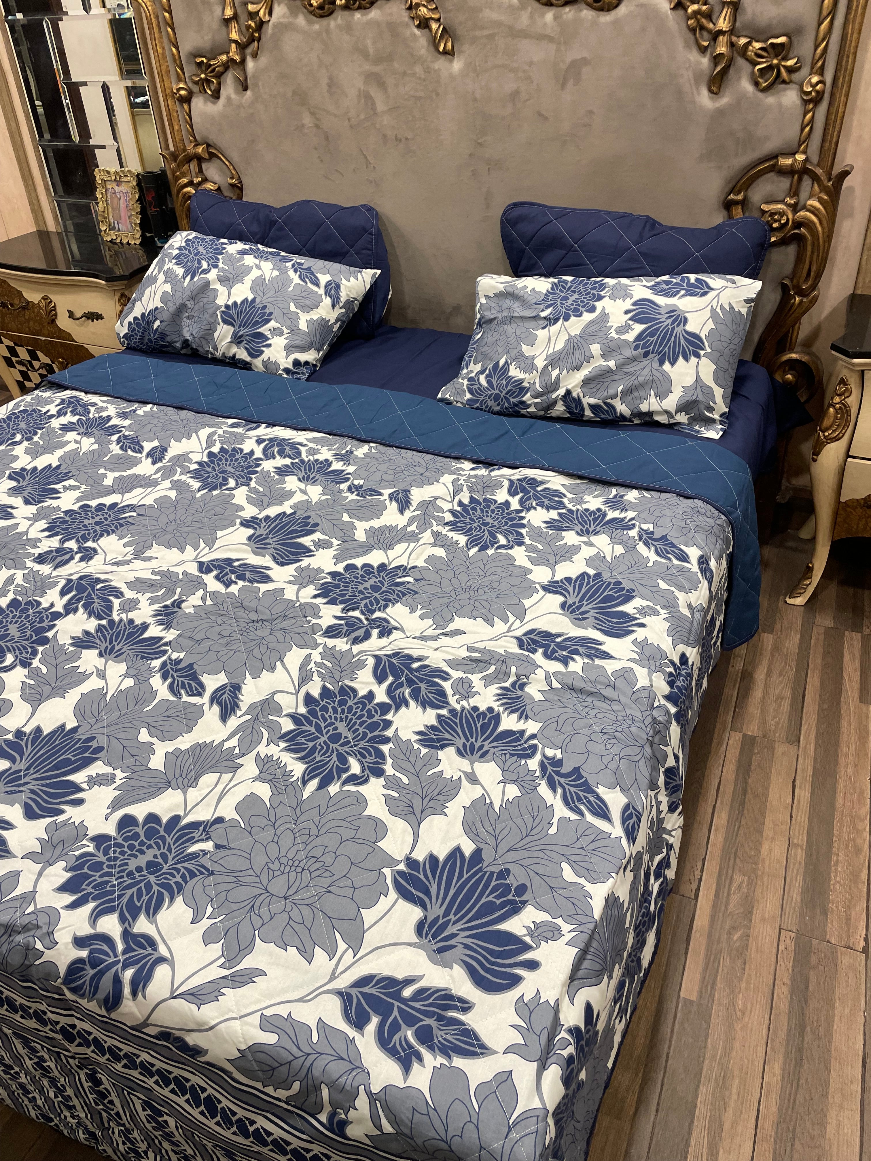 Pure Cotton 6️⃣PC Comforter set