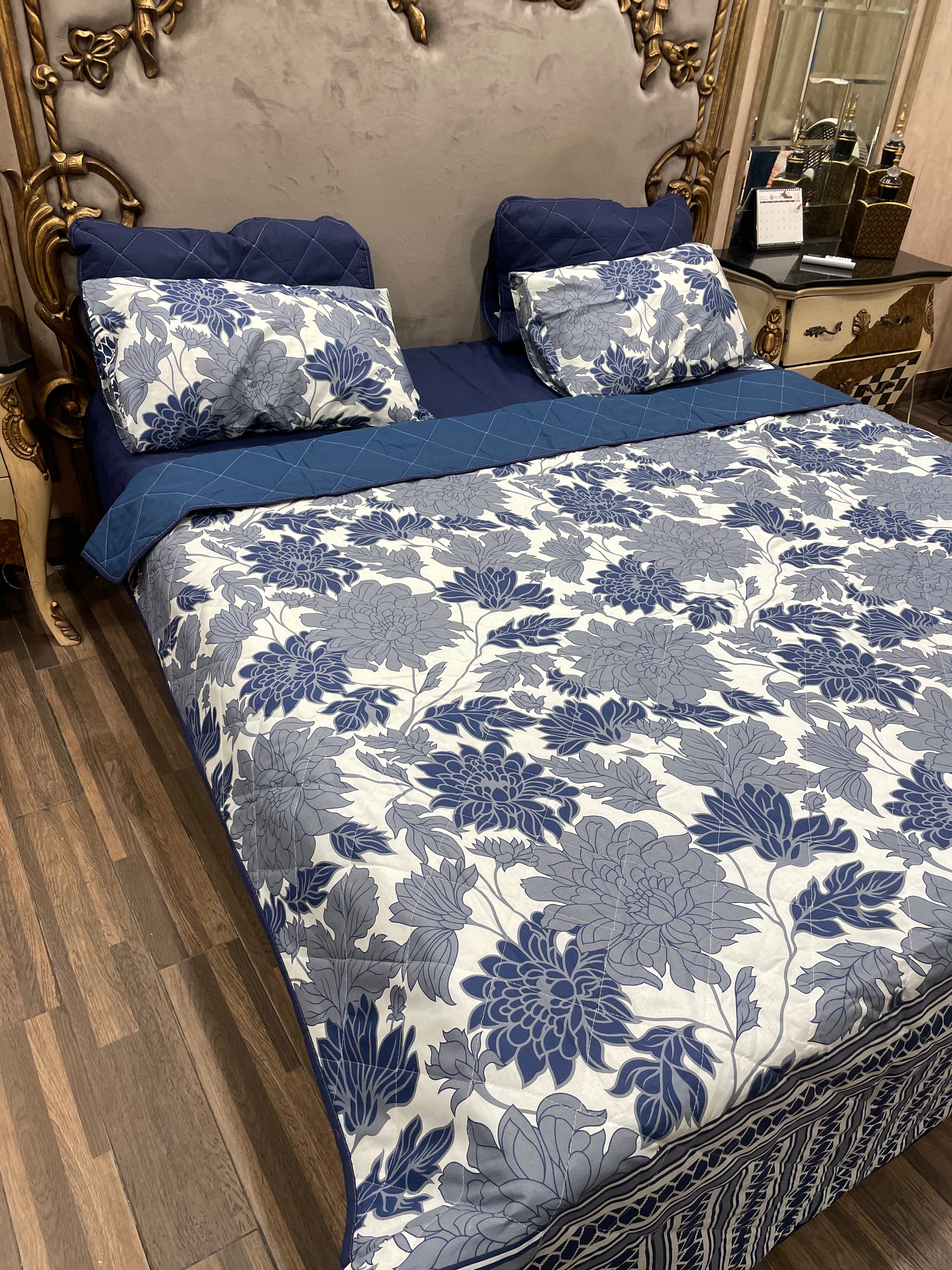 Pure Cotton 6️⃣PC Comforter set