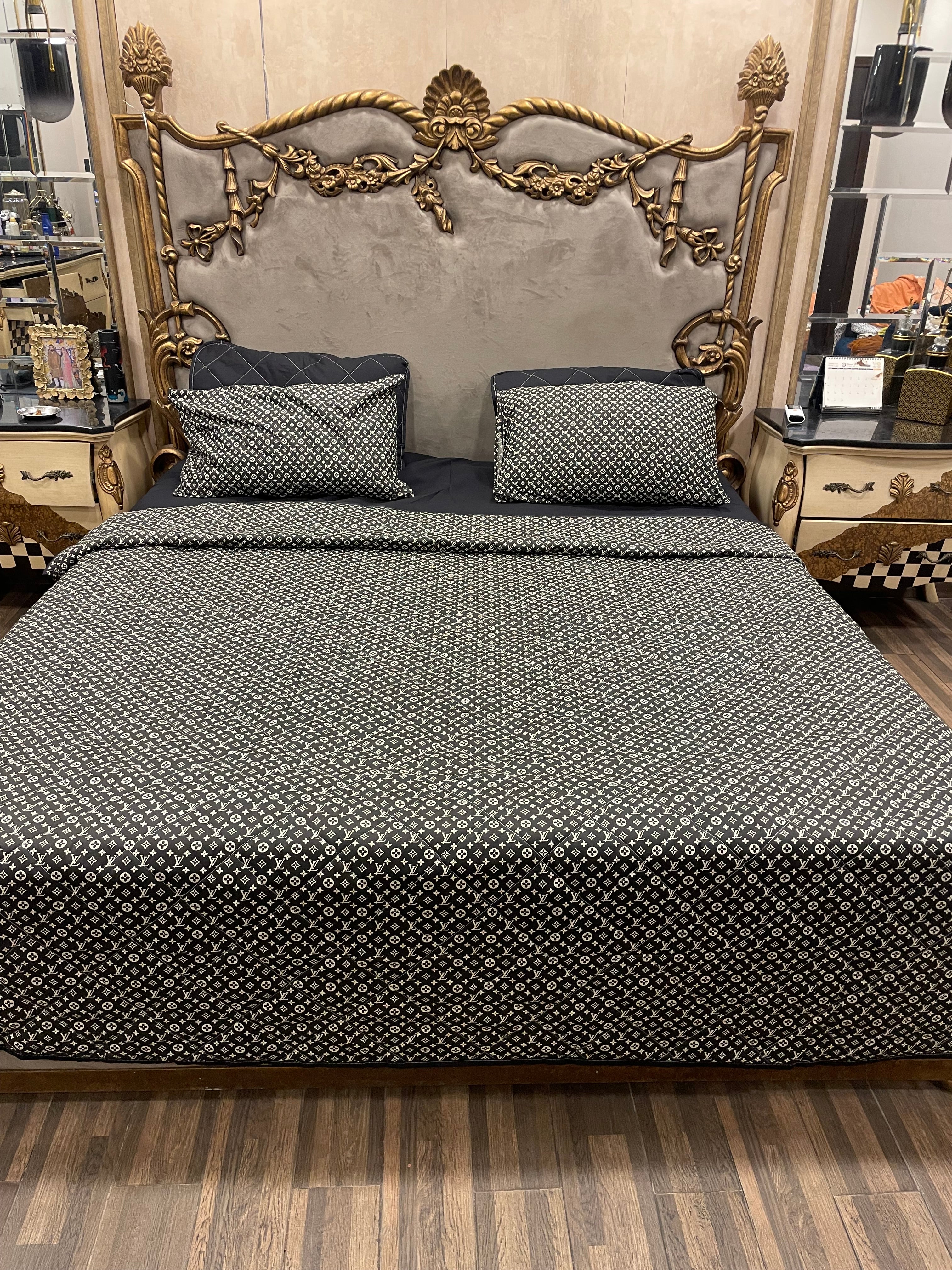 Pure Cotton 6️⃣PC Comforter set