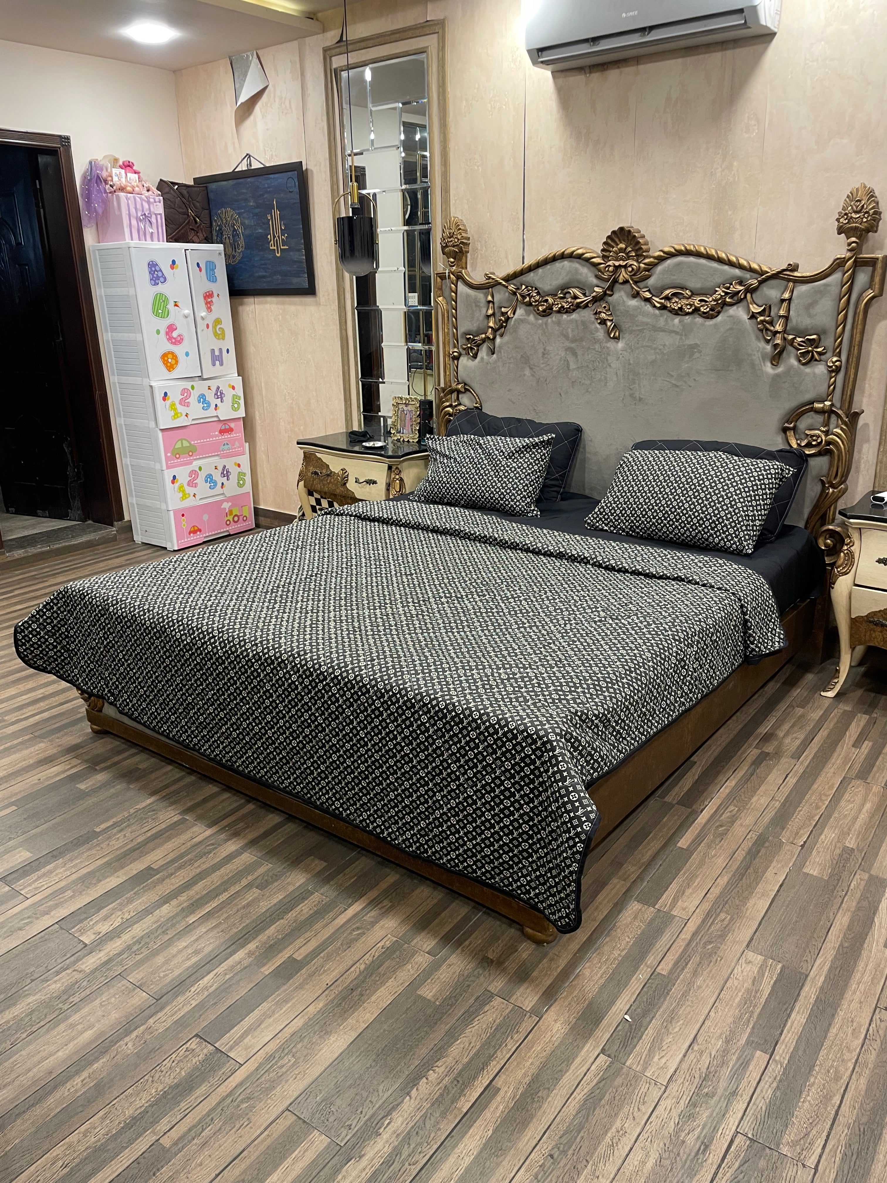 Pure Cotton 6️⃣PC Comforter set