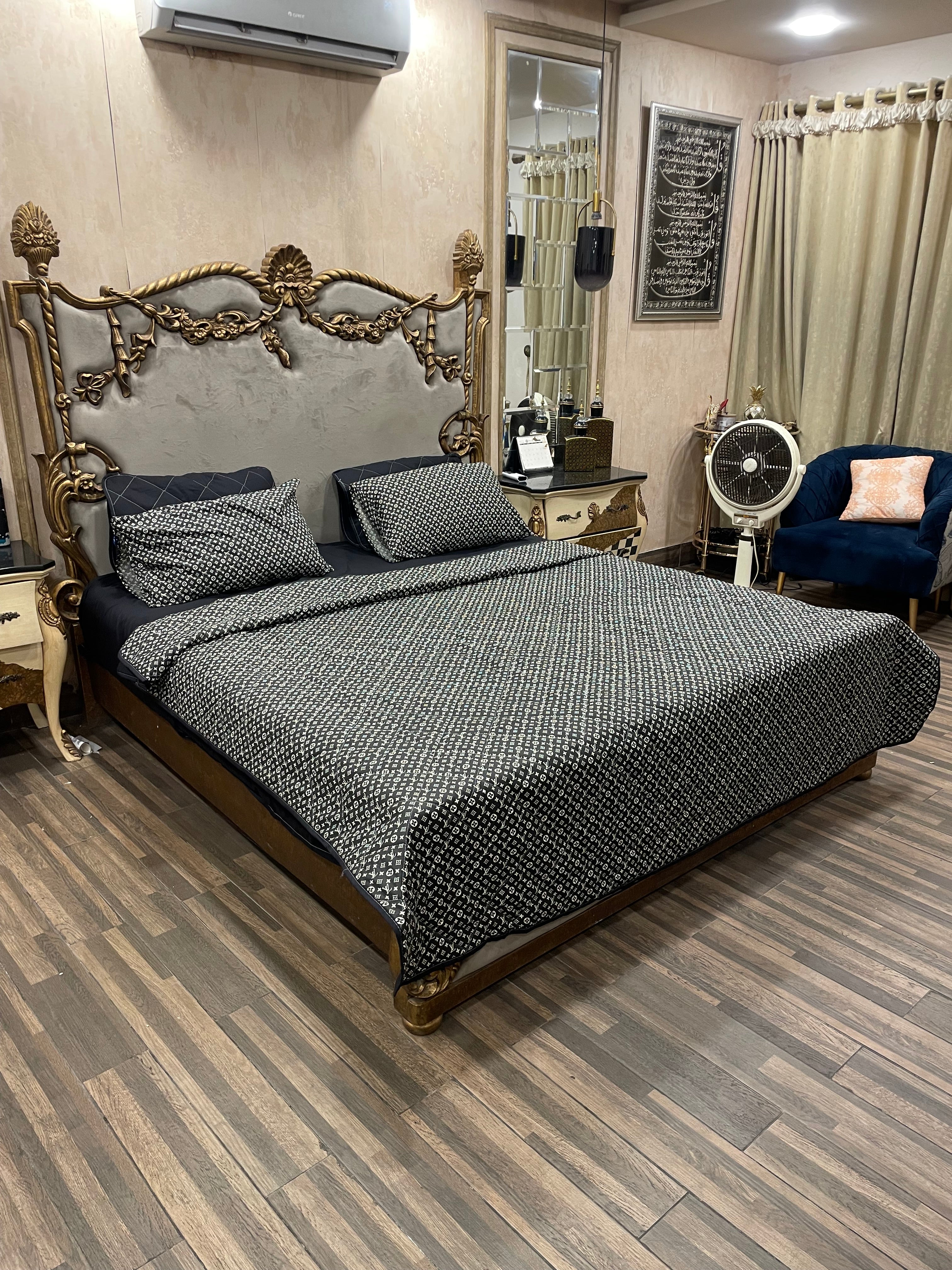 Pure Cotton 6️⃣PC Comforter set