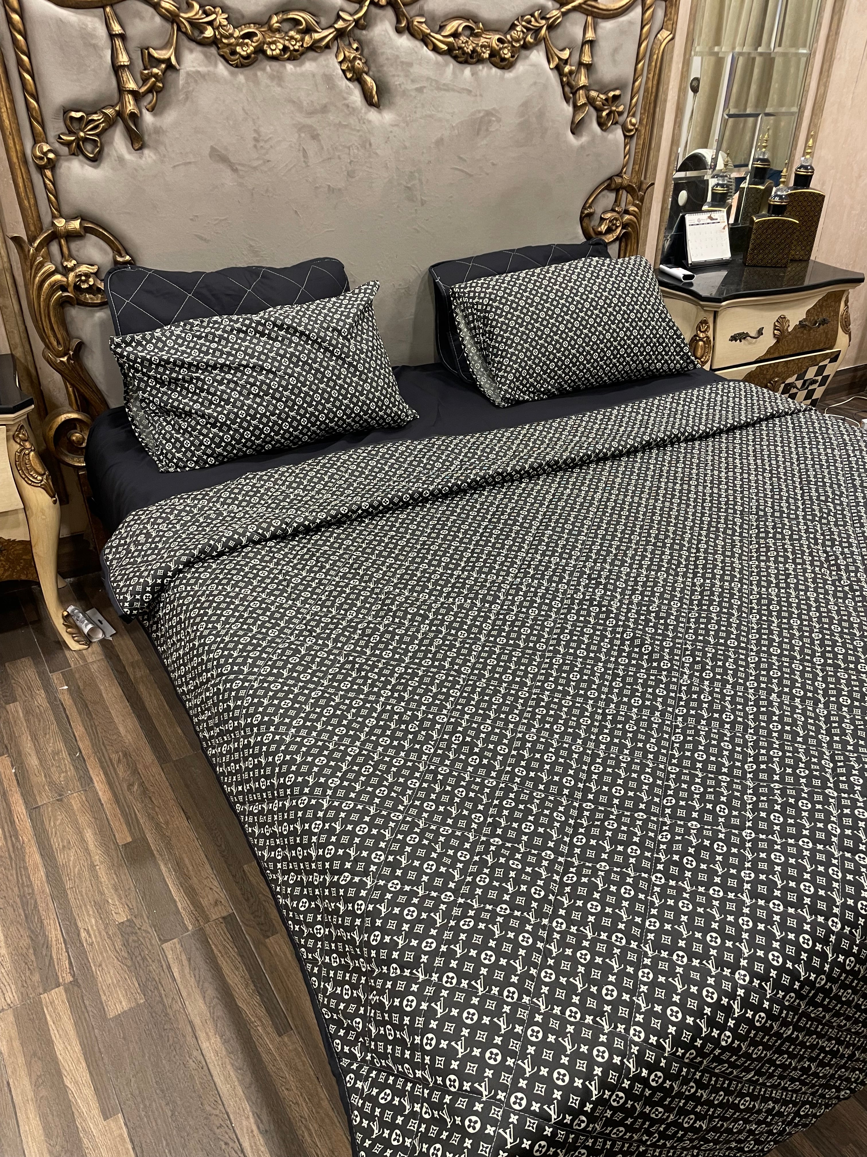 Pure Cotton 6️⃣PC Comforter set