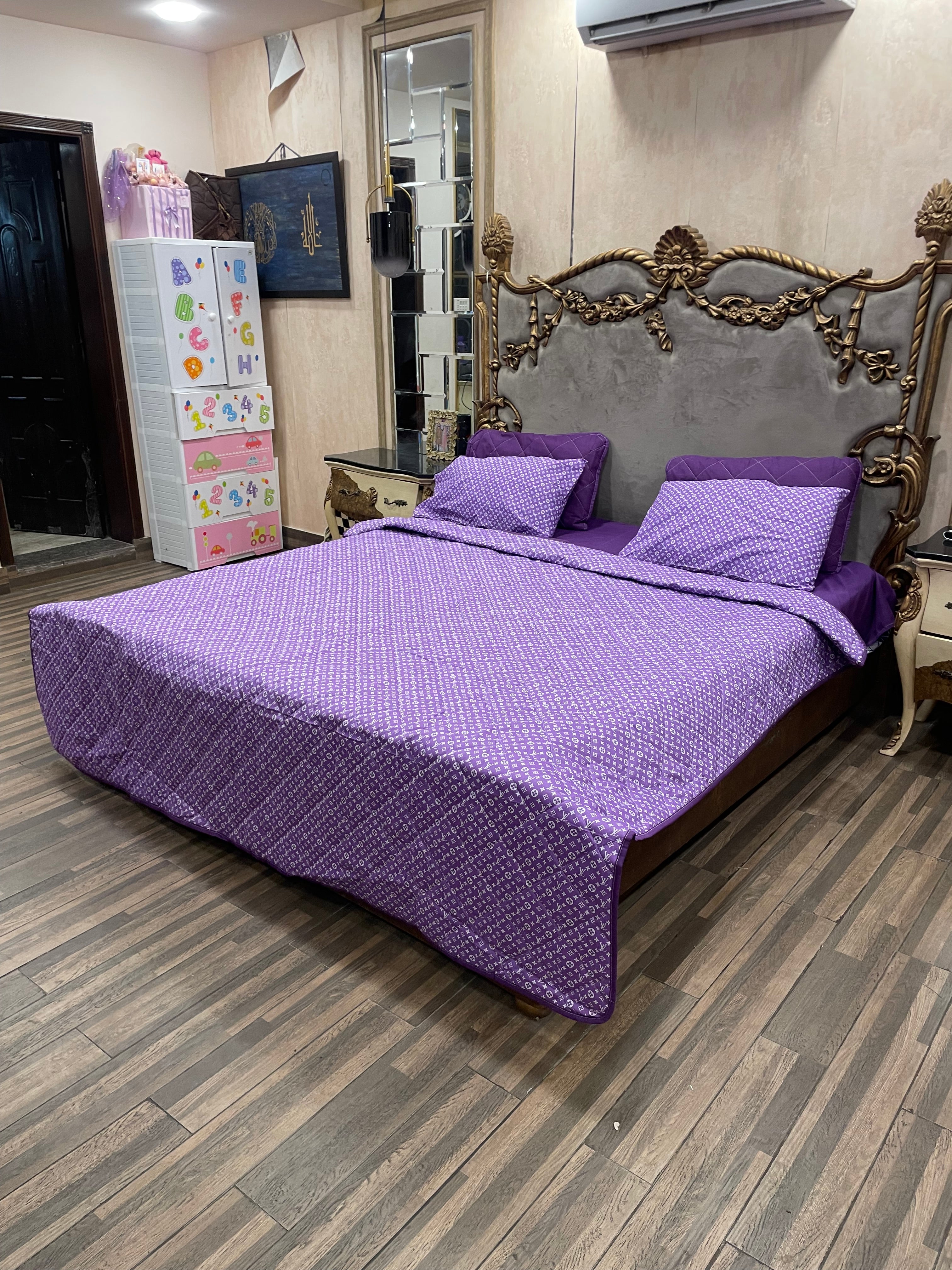 Pure Cotton 6️⃣PC Comforter set