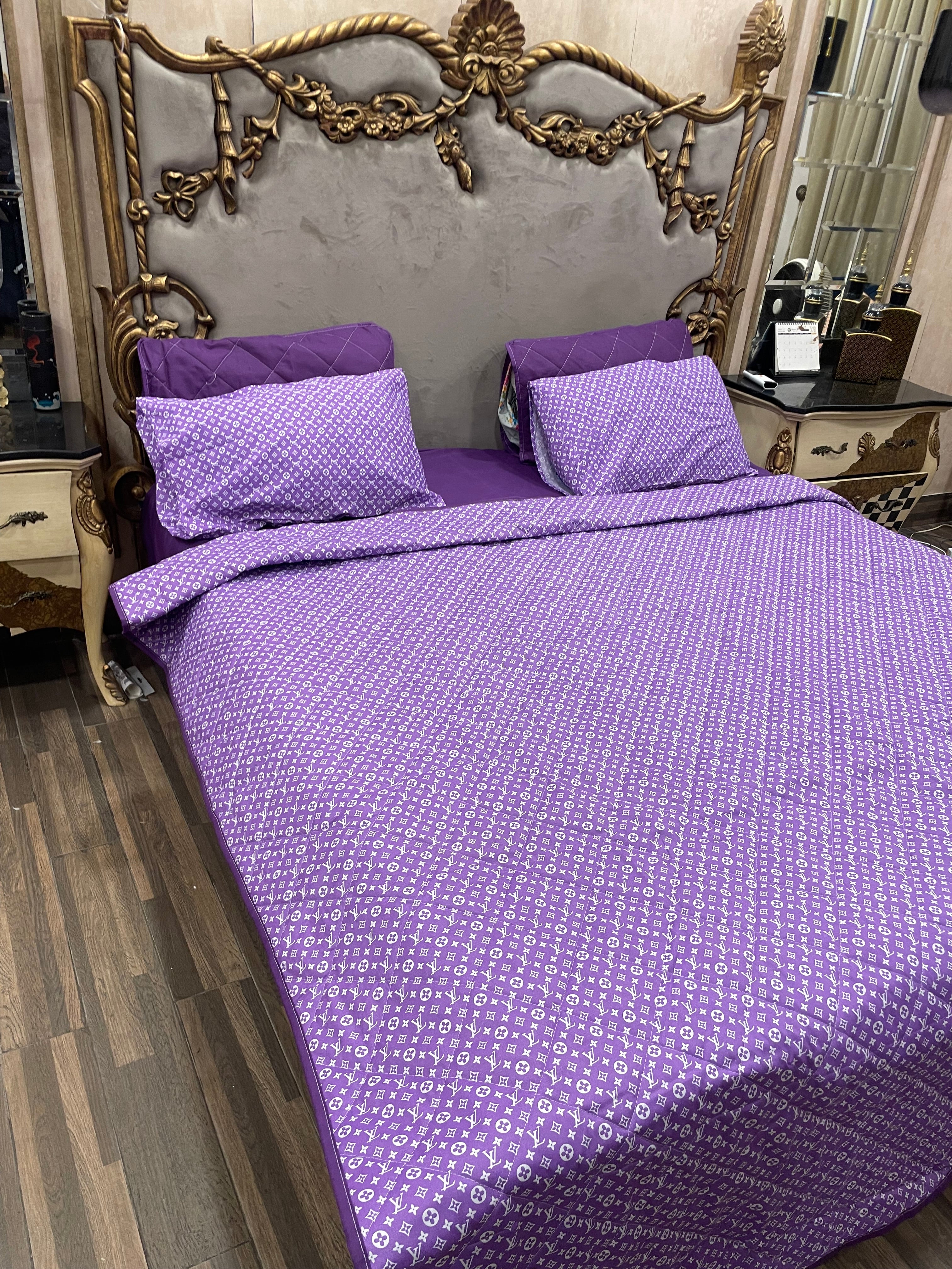 Pure Cotton 6️⃣PC Comforter set