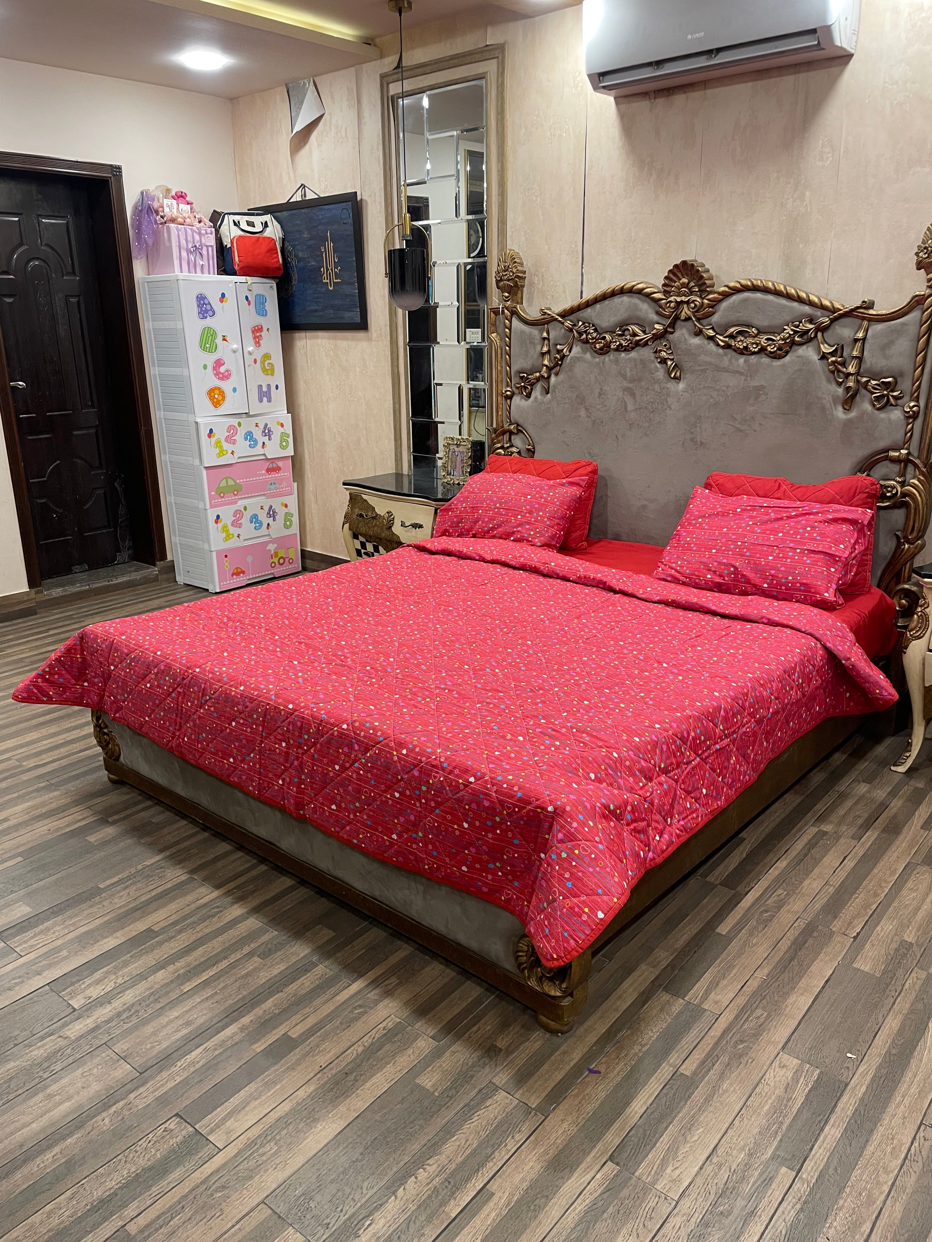 Pure Cotton 6️⃣PC Comforter set