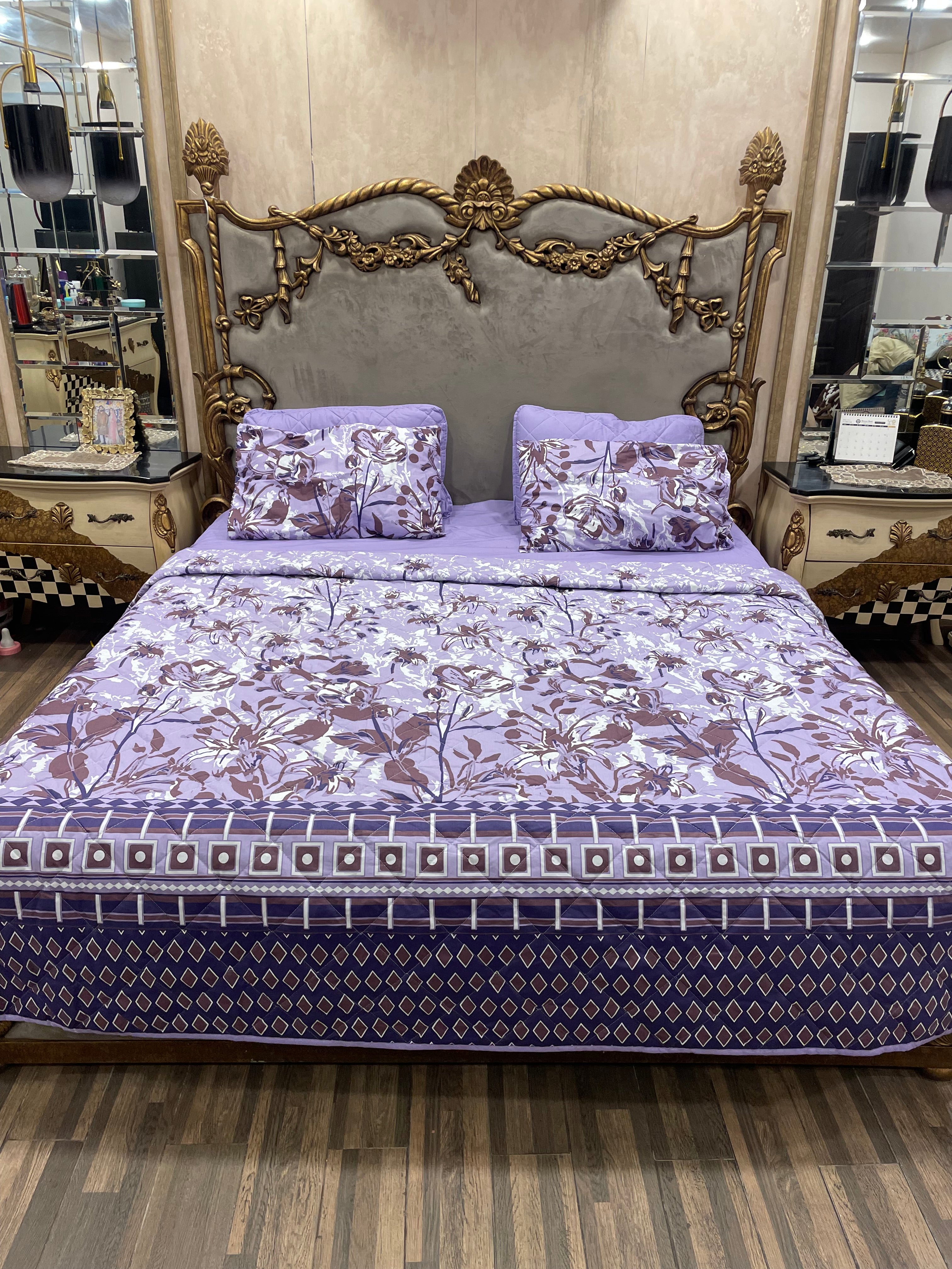 Pure Cotton 6️⃣PC Comforter set