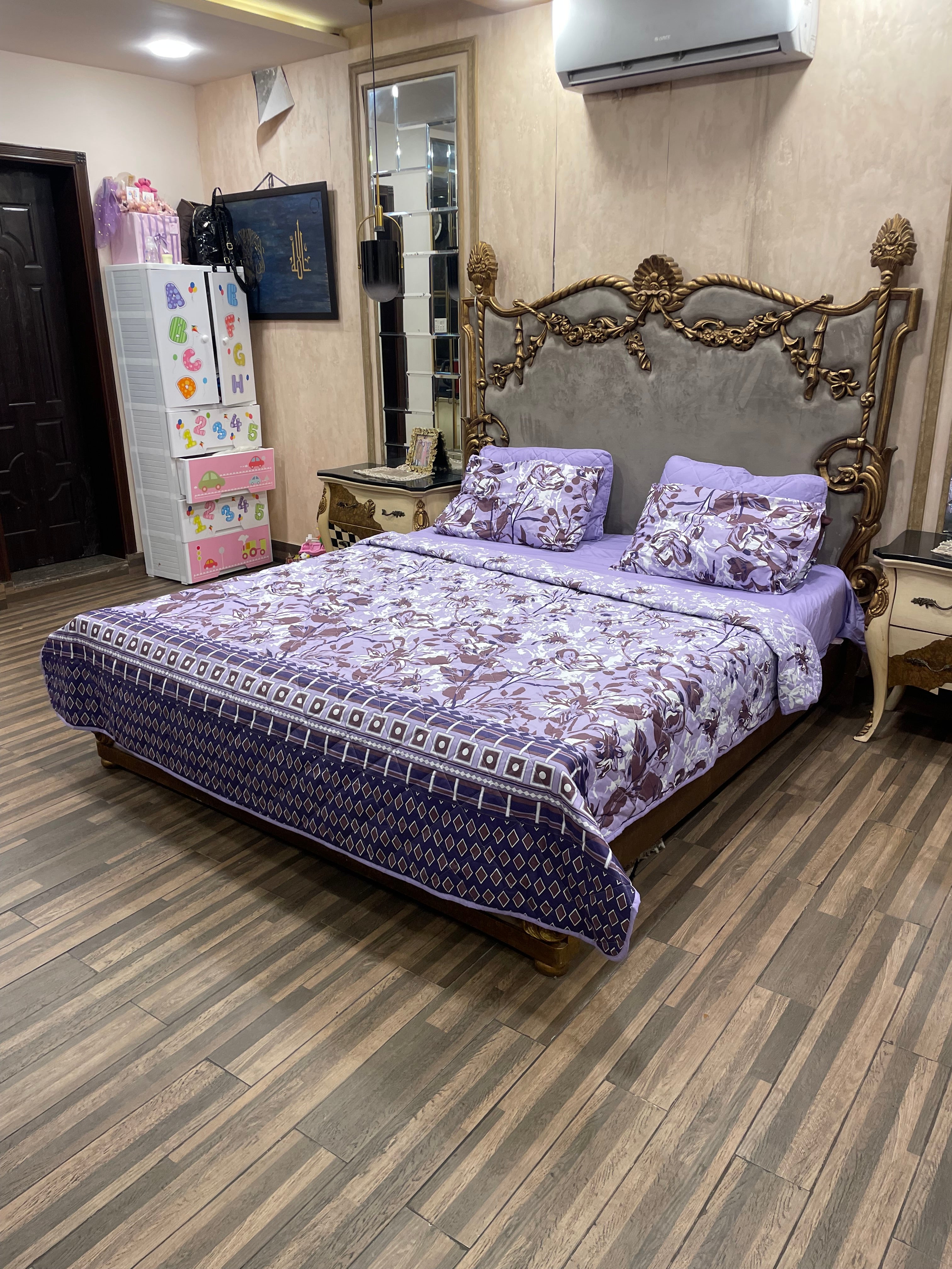 Pure Cotton 6️⃣PC Comforter set