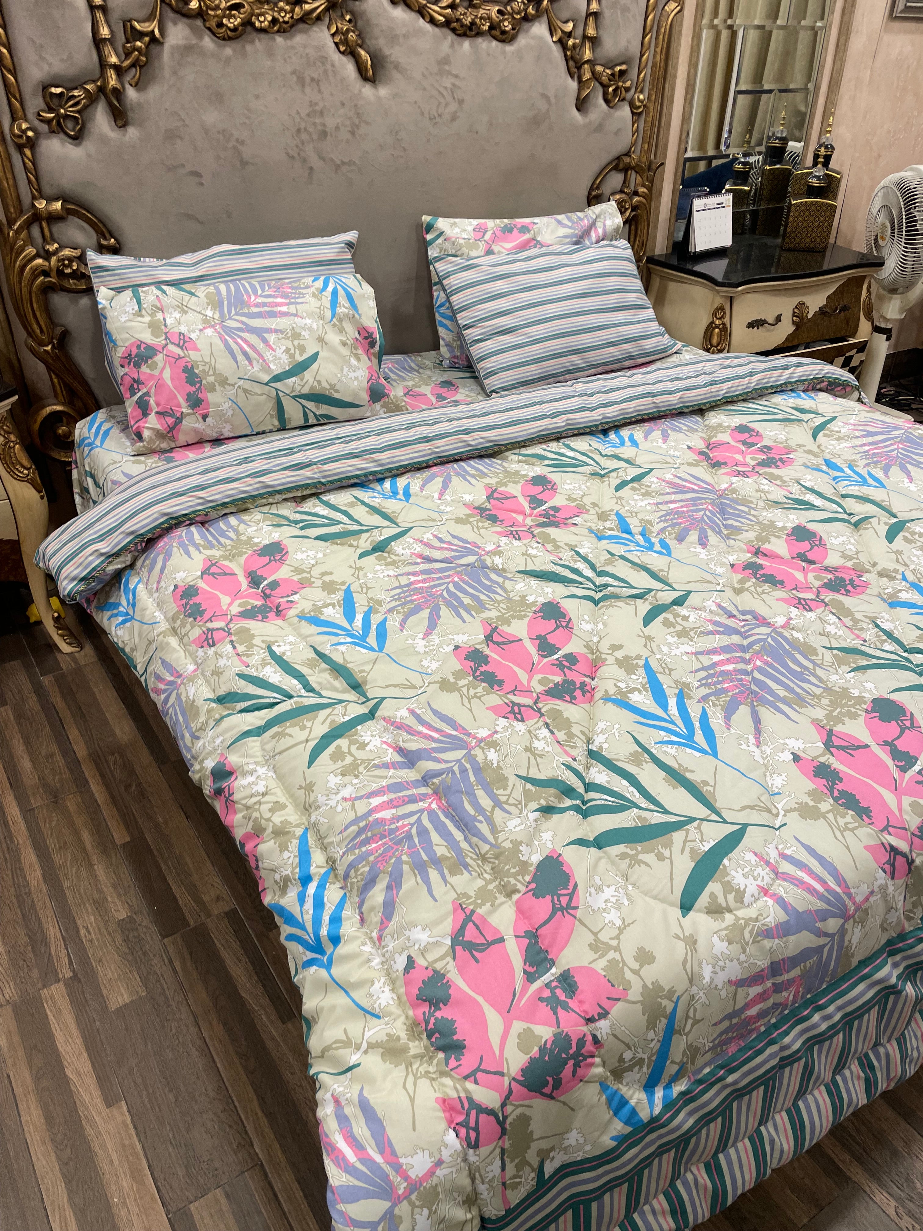 6️⃣ PC Pure Cotton RAZAI SET (Silconize polyester)