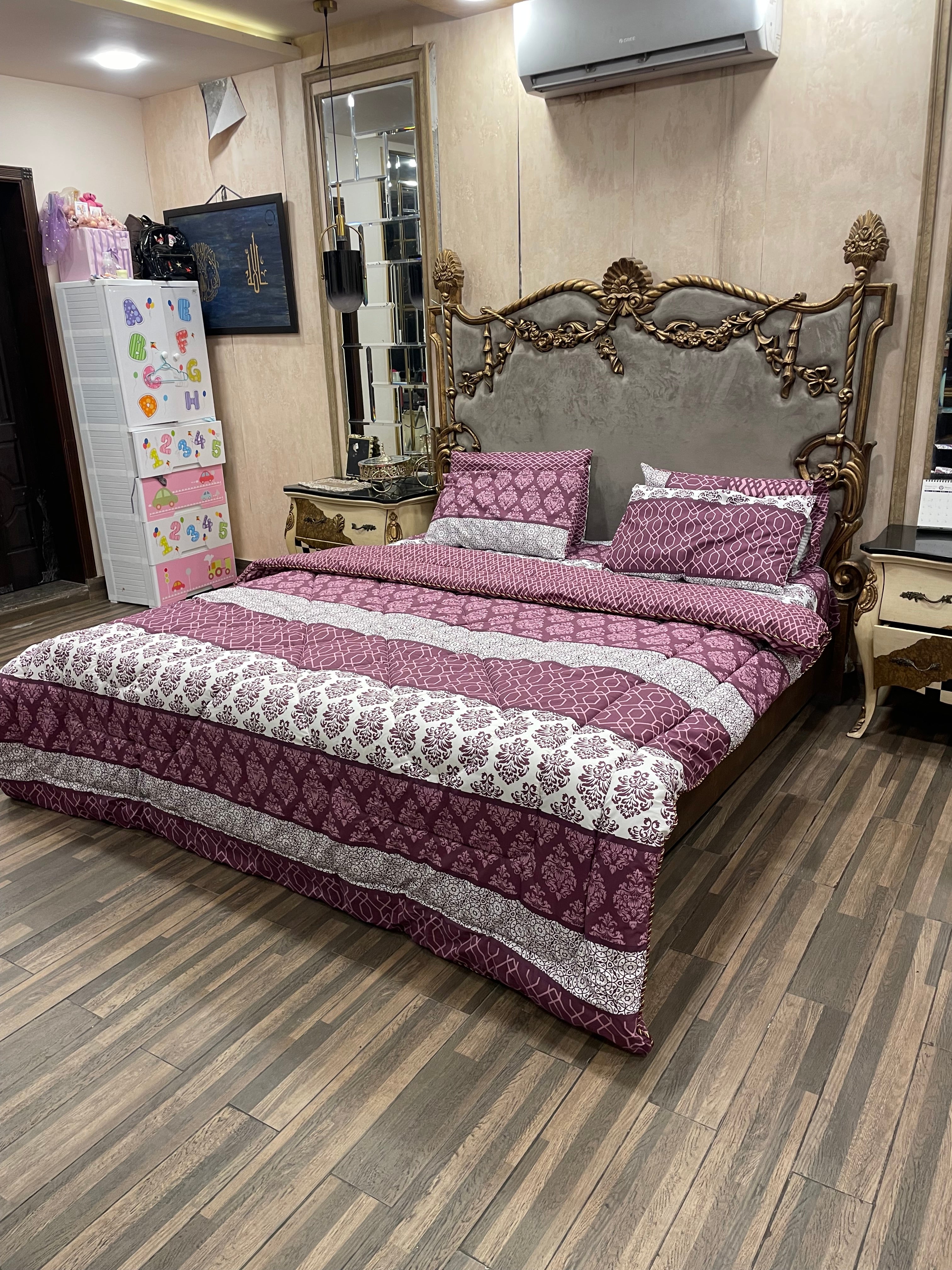 6️⃣ PC Pure Cotton RAZAI SET (Silconize polyester)